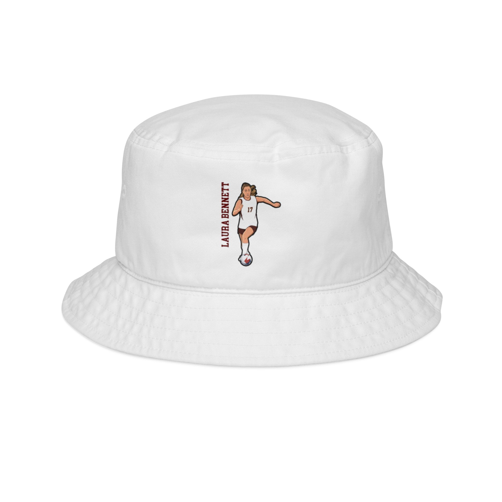 Bucket Hat — character_name_vertical in White