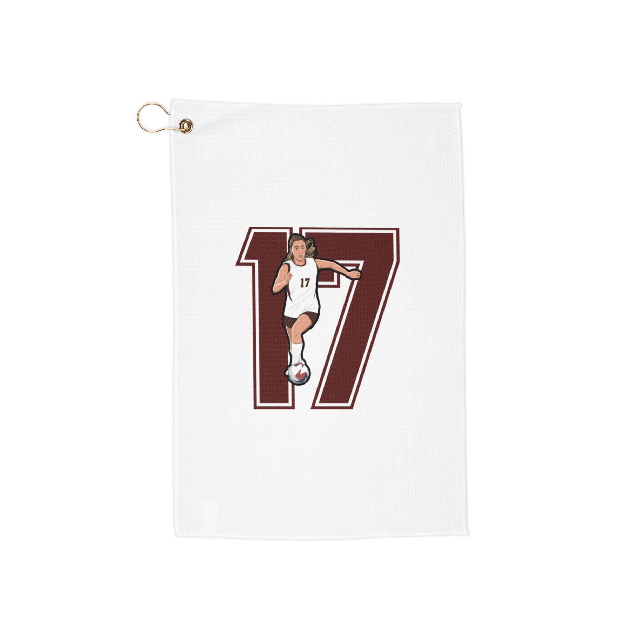 Golf Towel — character_number in Classic