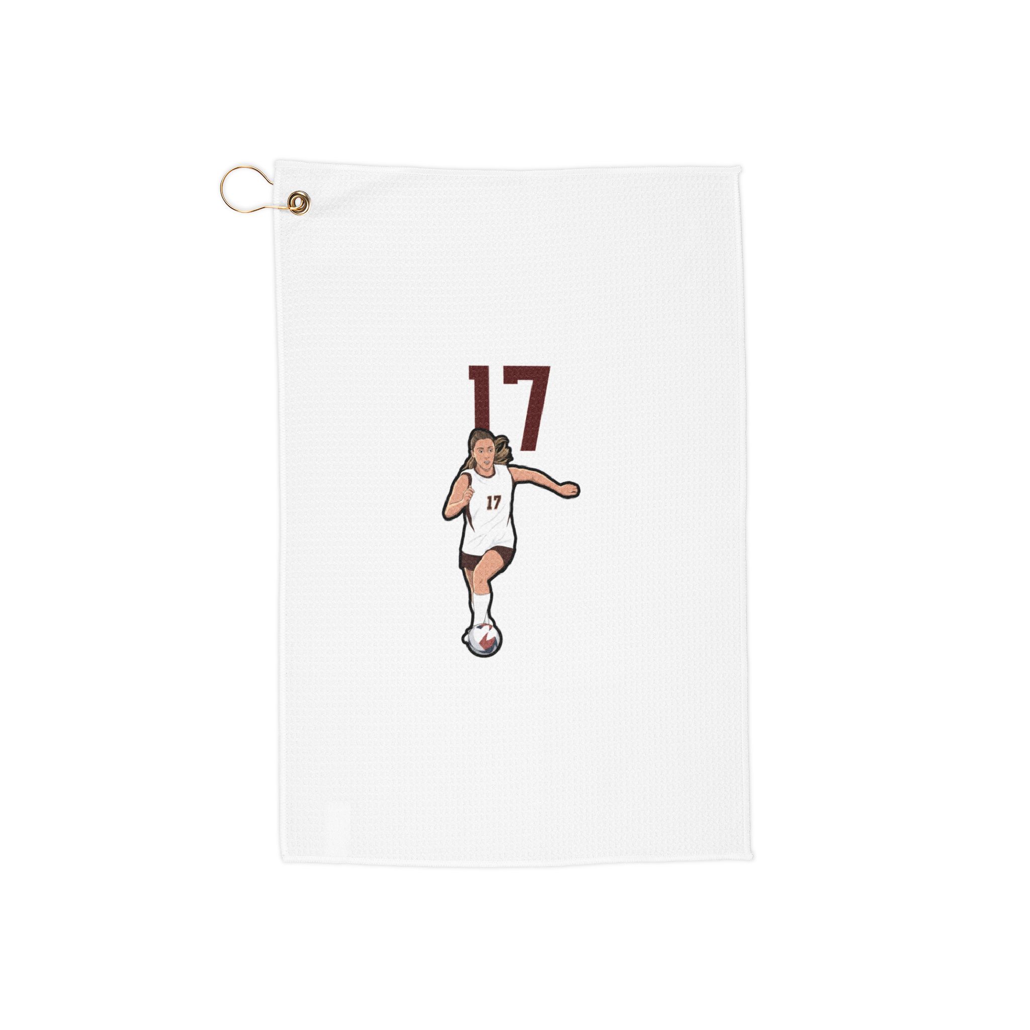 Golf Towel — character_number_top in Classic