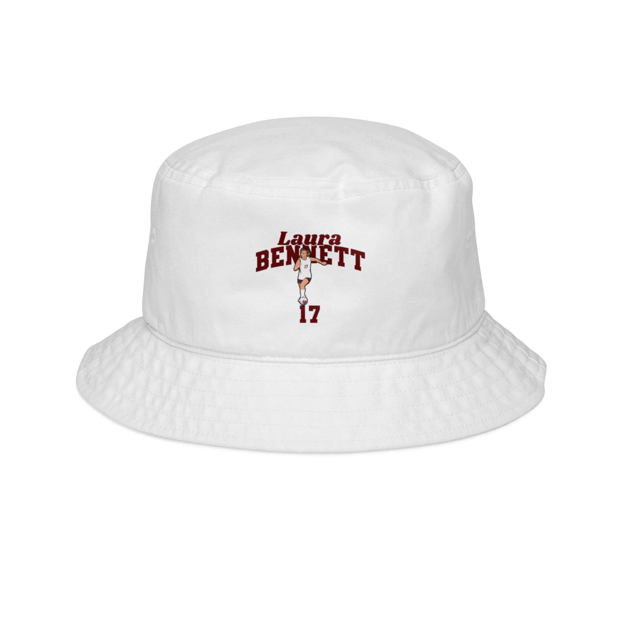 Bucket Hat — character_signature_arch in White