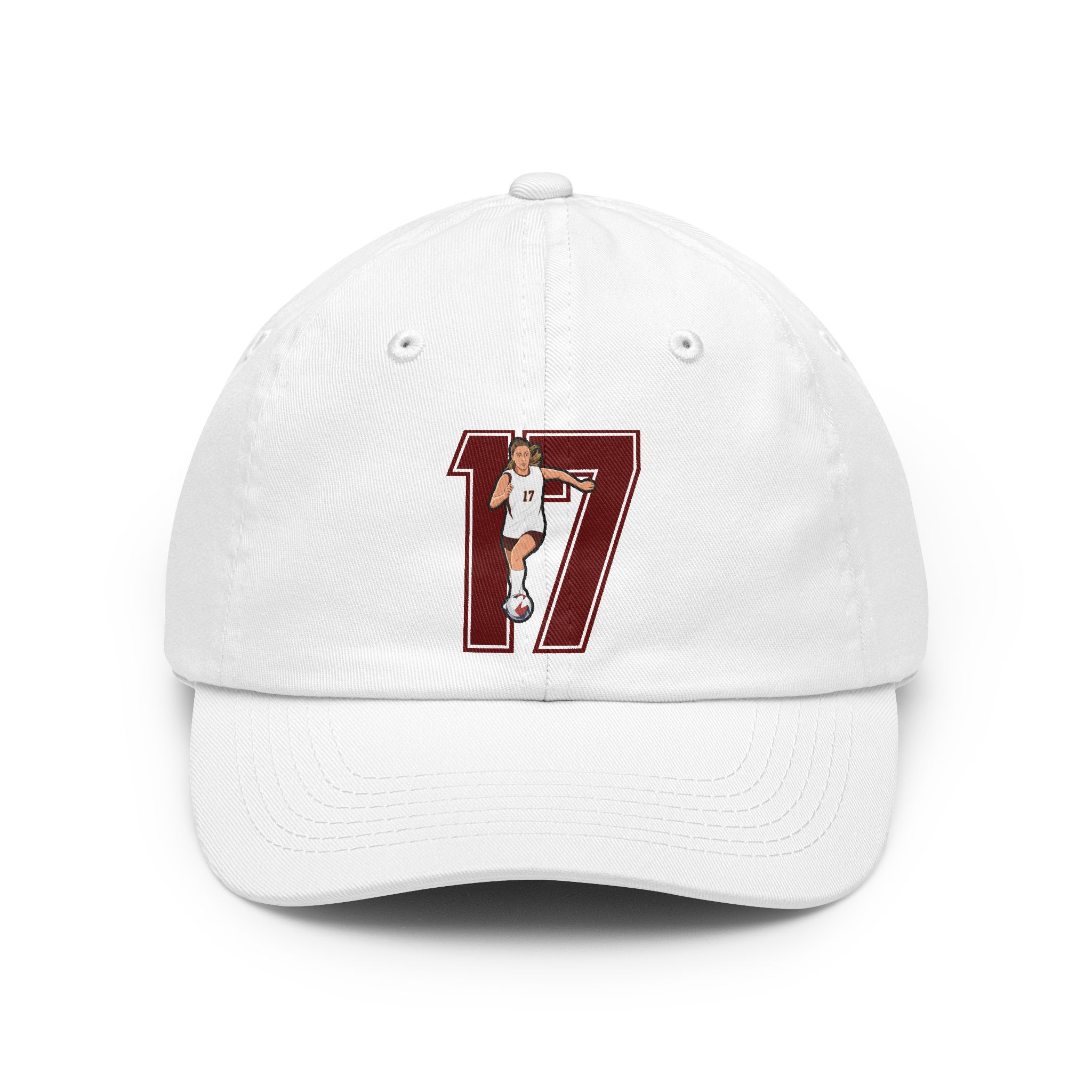 Classic Cap — character_number in White