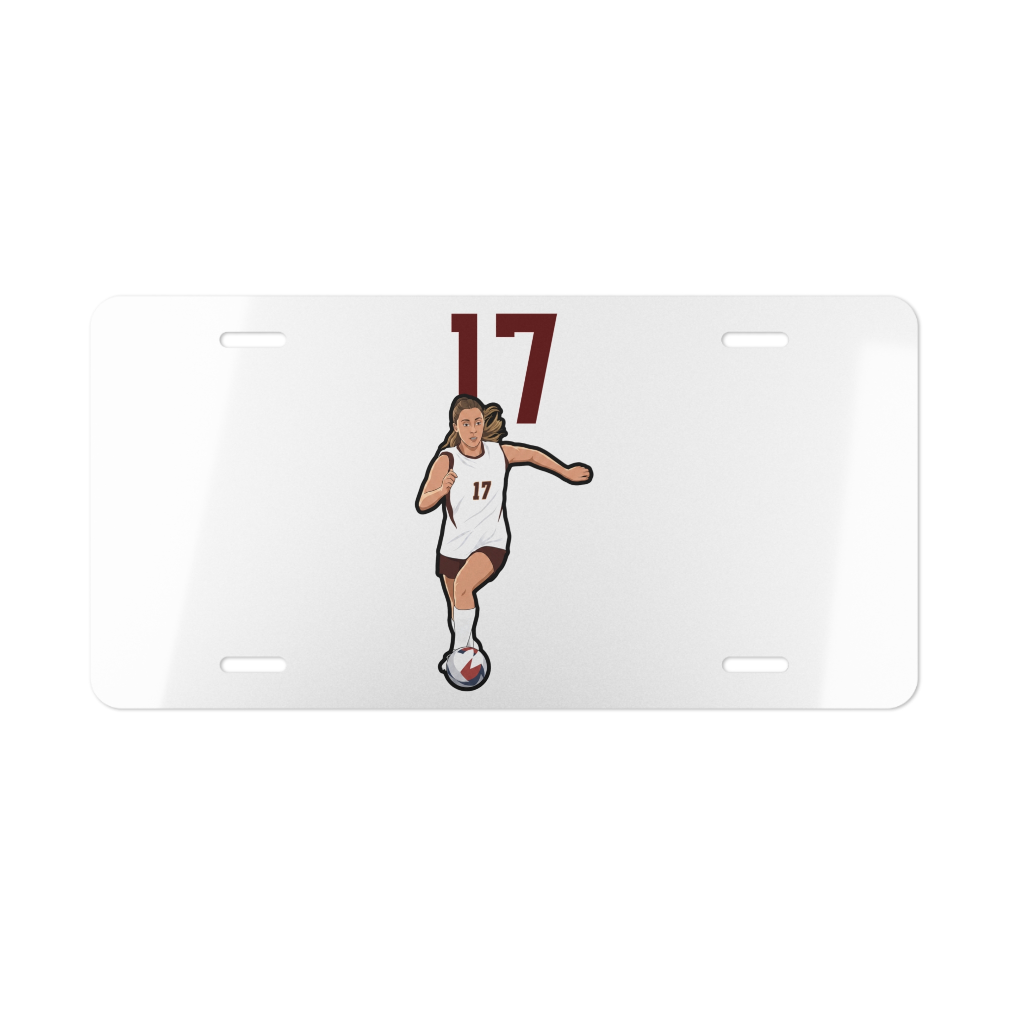 License Plate — character_number_top in Classic