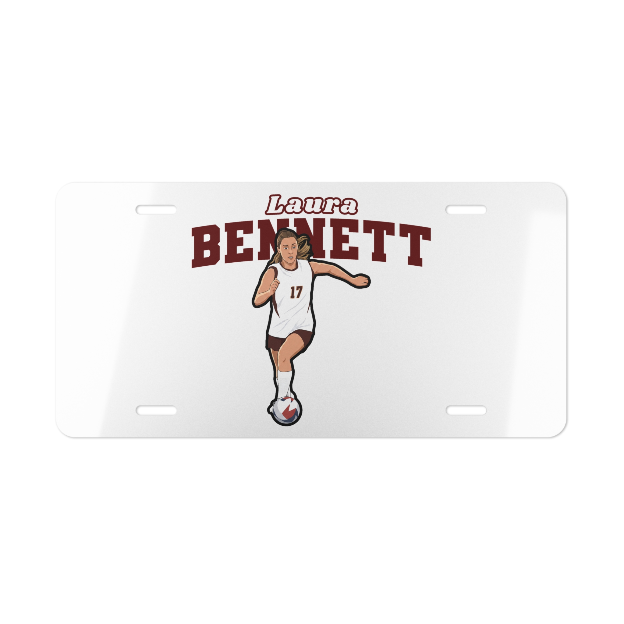License Plate — character_name_arch in Classic