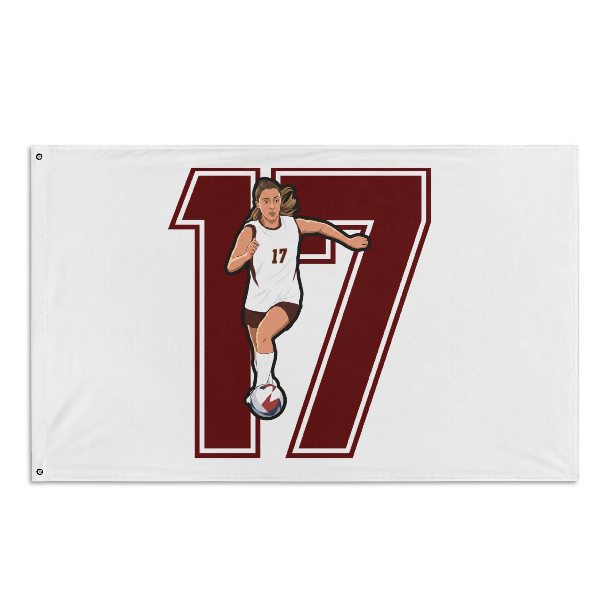 Flag (35 × 56 in) — character_number in Classic