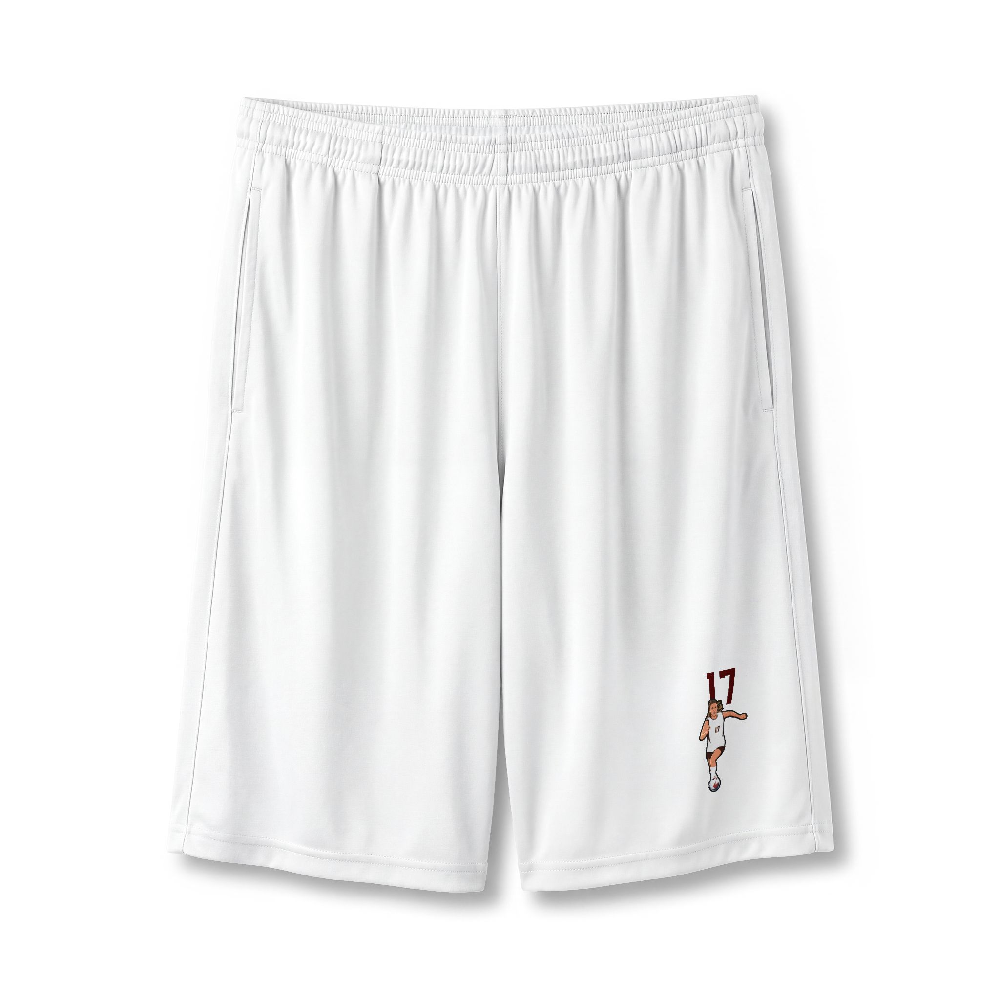 Shorts — character_number_top in White