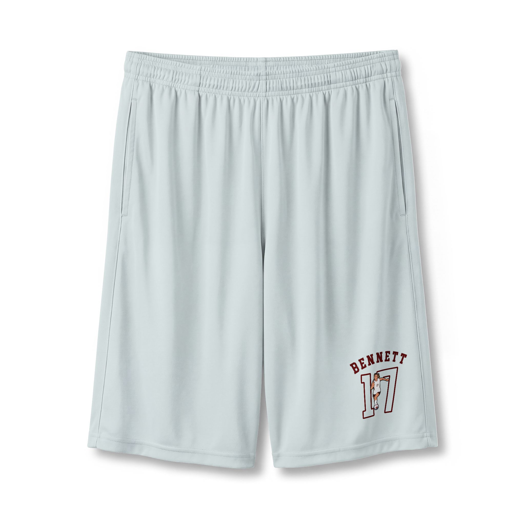 Shorts — character_shirsey_arch in Silver