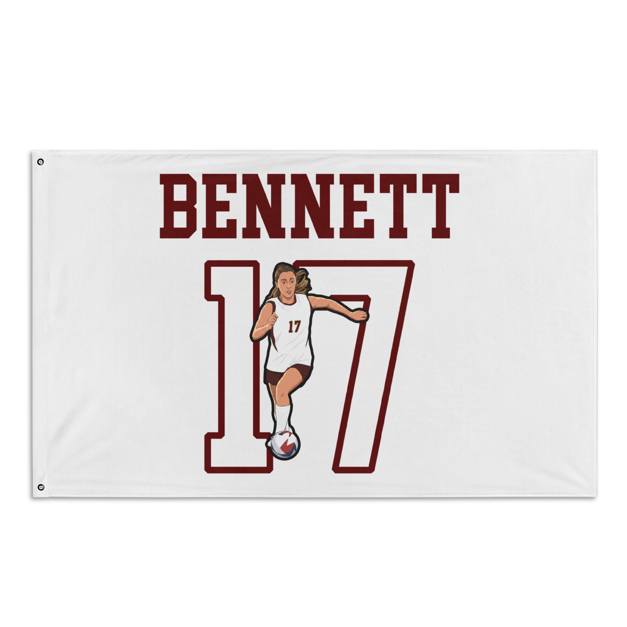 Flag (35 × 56 in) — character_shirsey in Classic