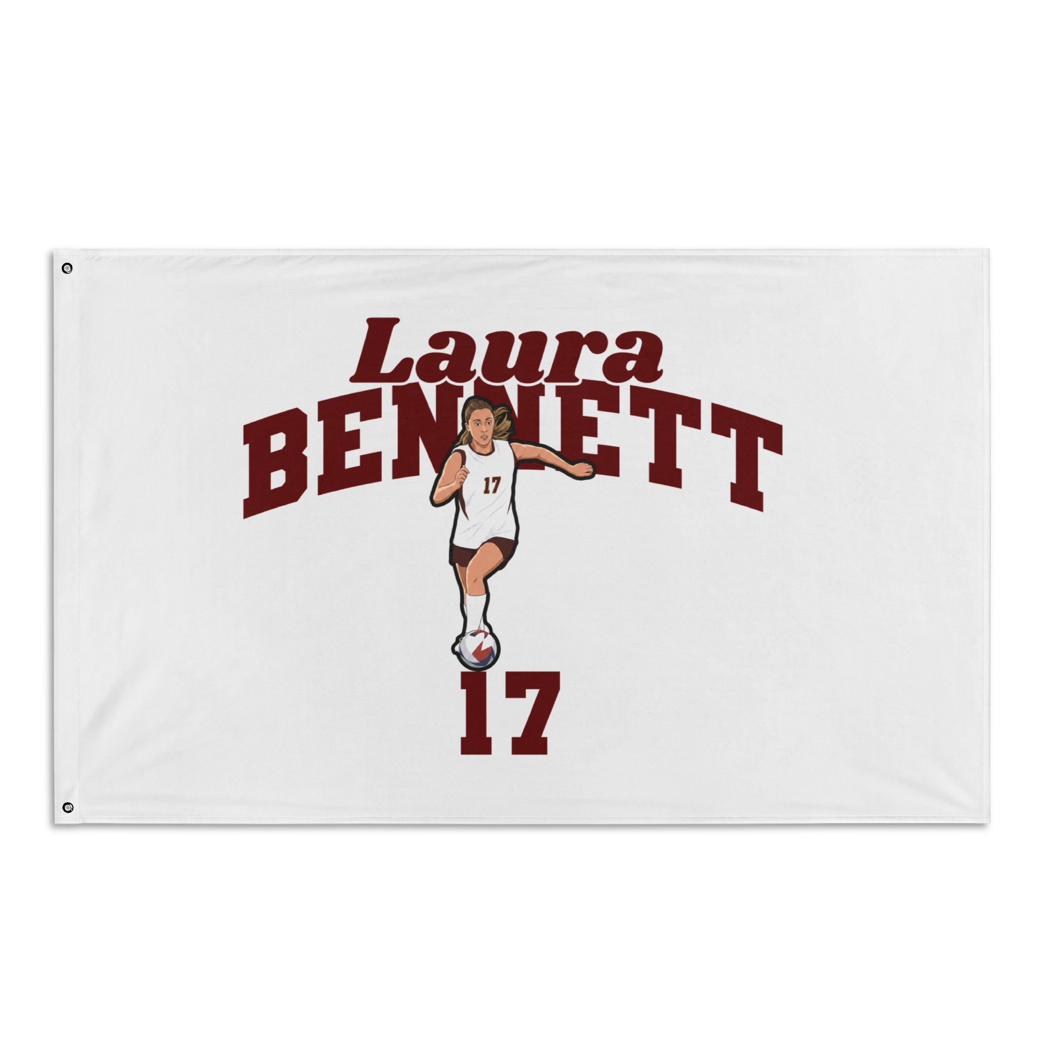 Flag (35 × 56 in) — character_signature_arch in Classic