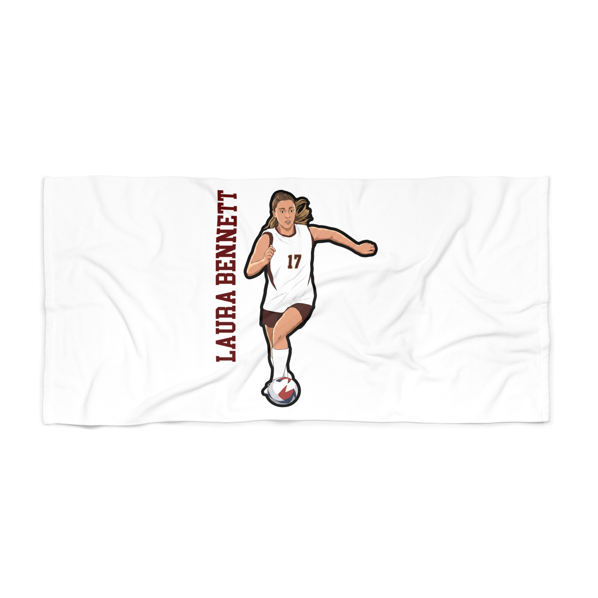 Beach Towel — character_name_vertical in Classic