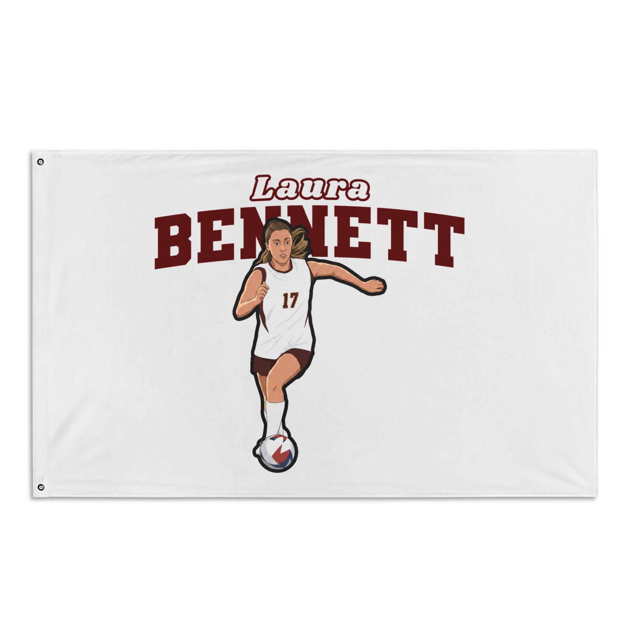 Flag (35 × 56 in) — character_name_arch in Classic