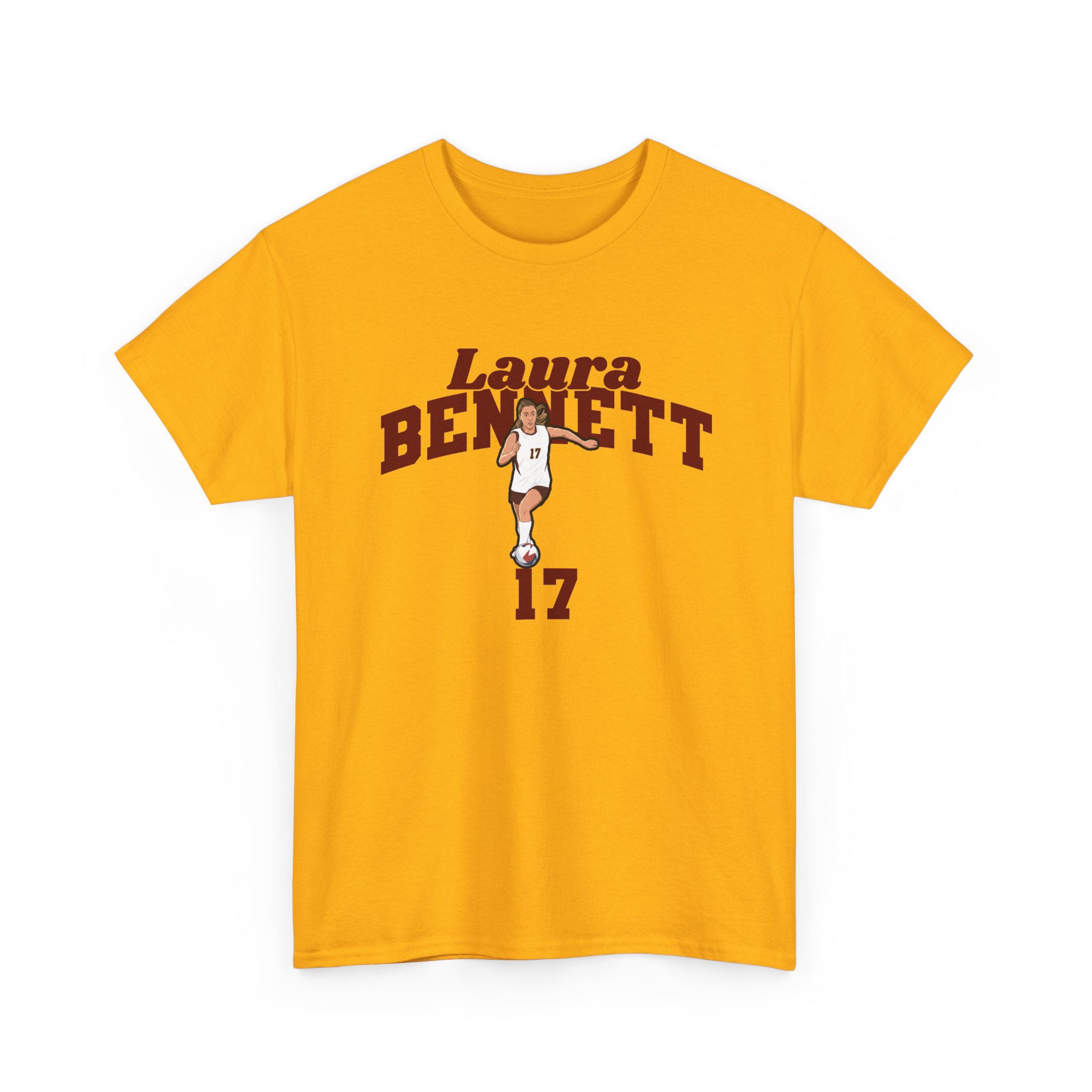 Tee — character_signature_arch in Gold