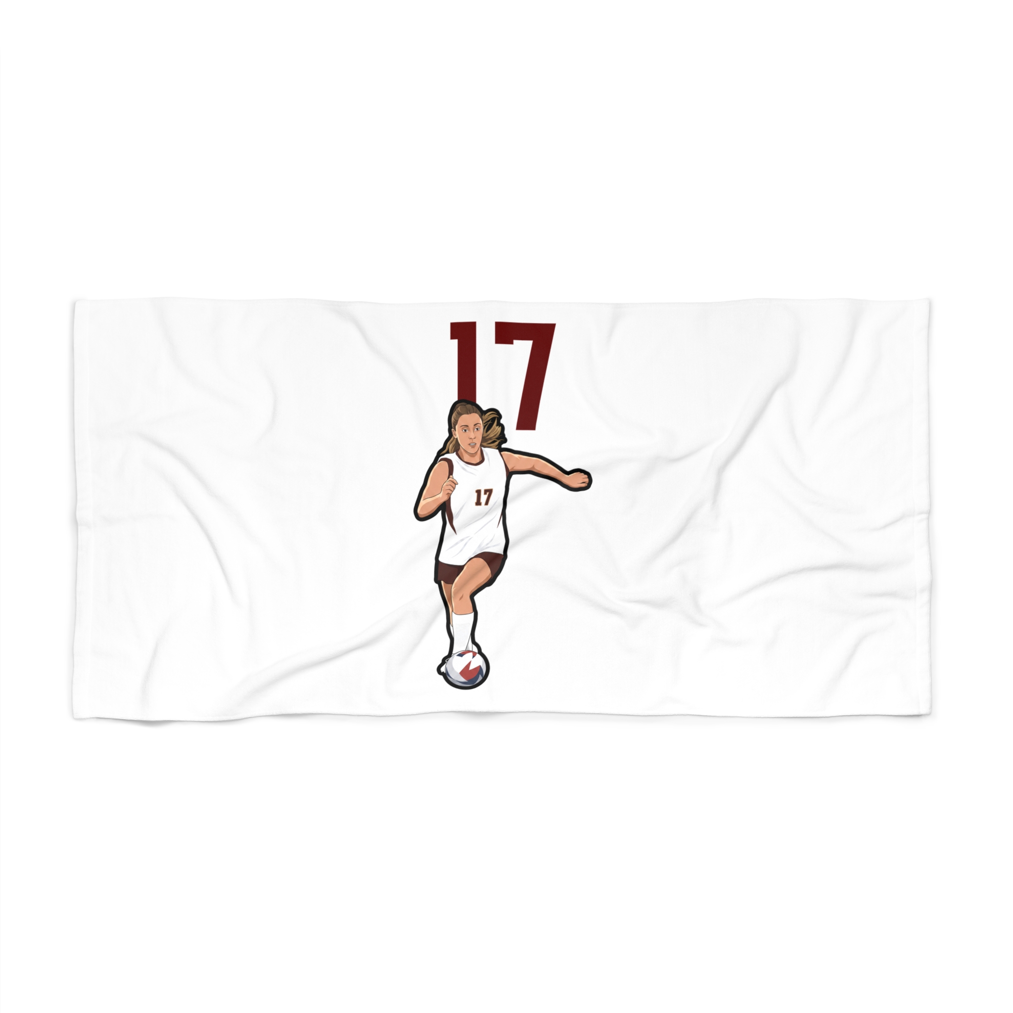 Beach Towel — character_number_top in Classic