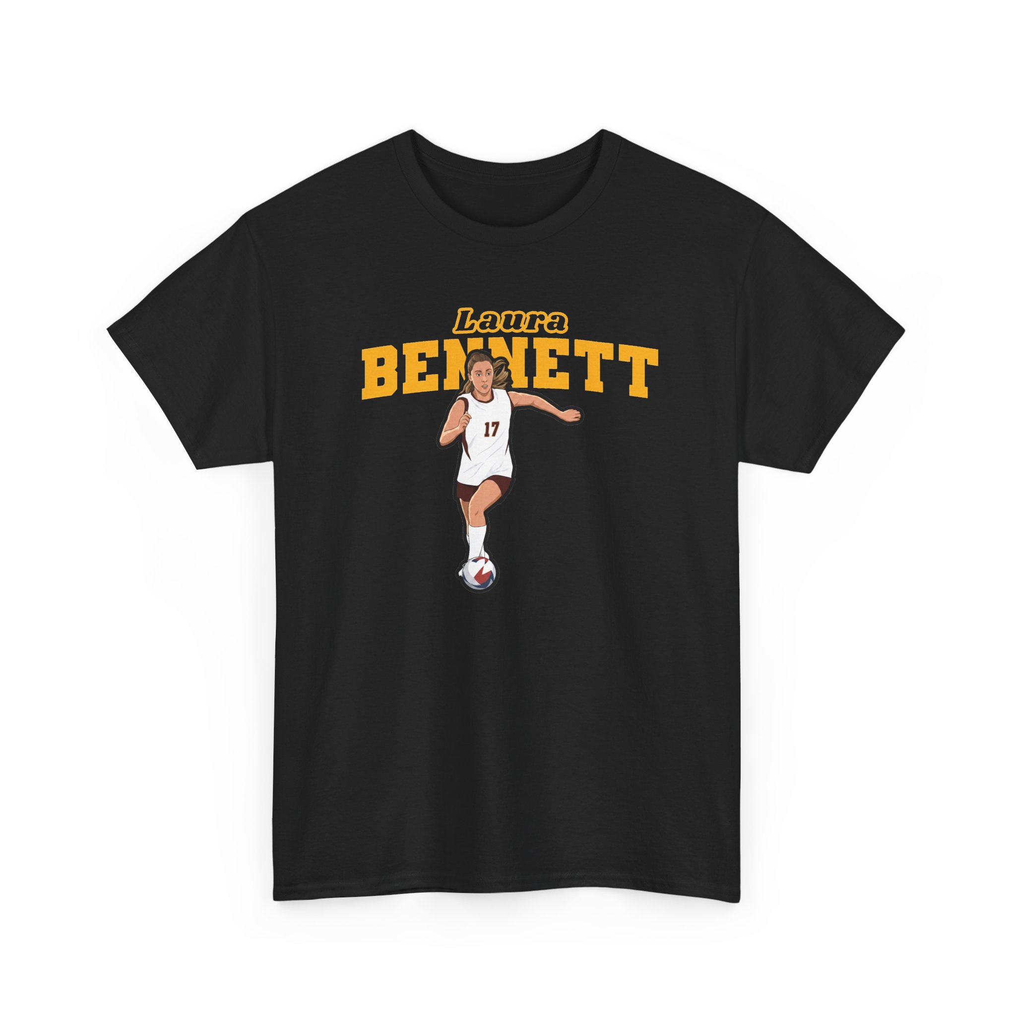 Tee — character_name_arch in Black