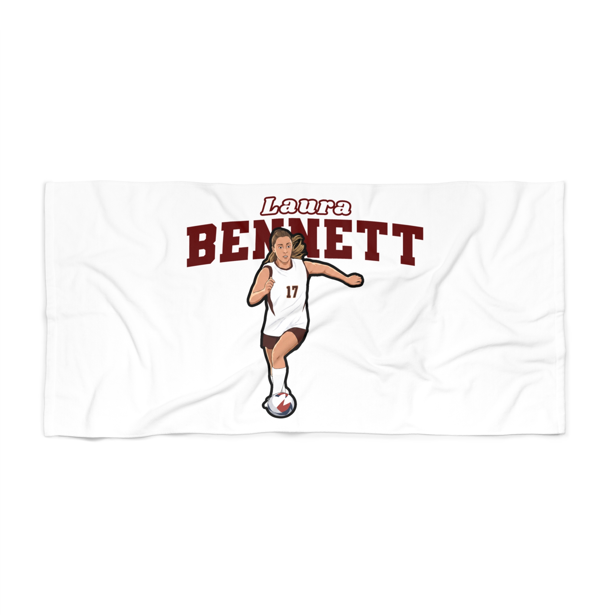 Beach Towel — character_name_arch in Classic