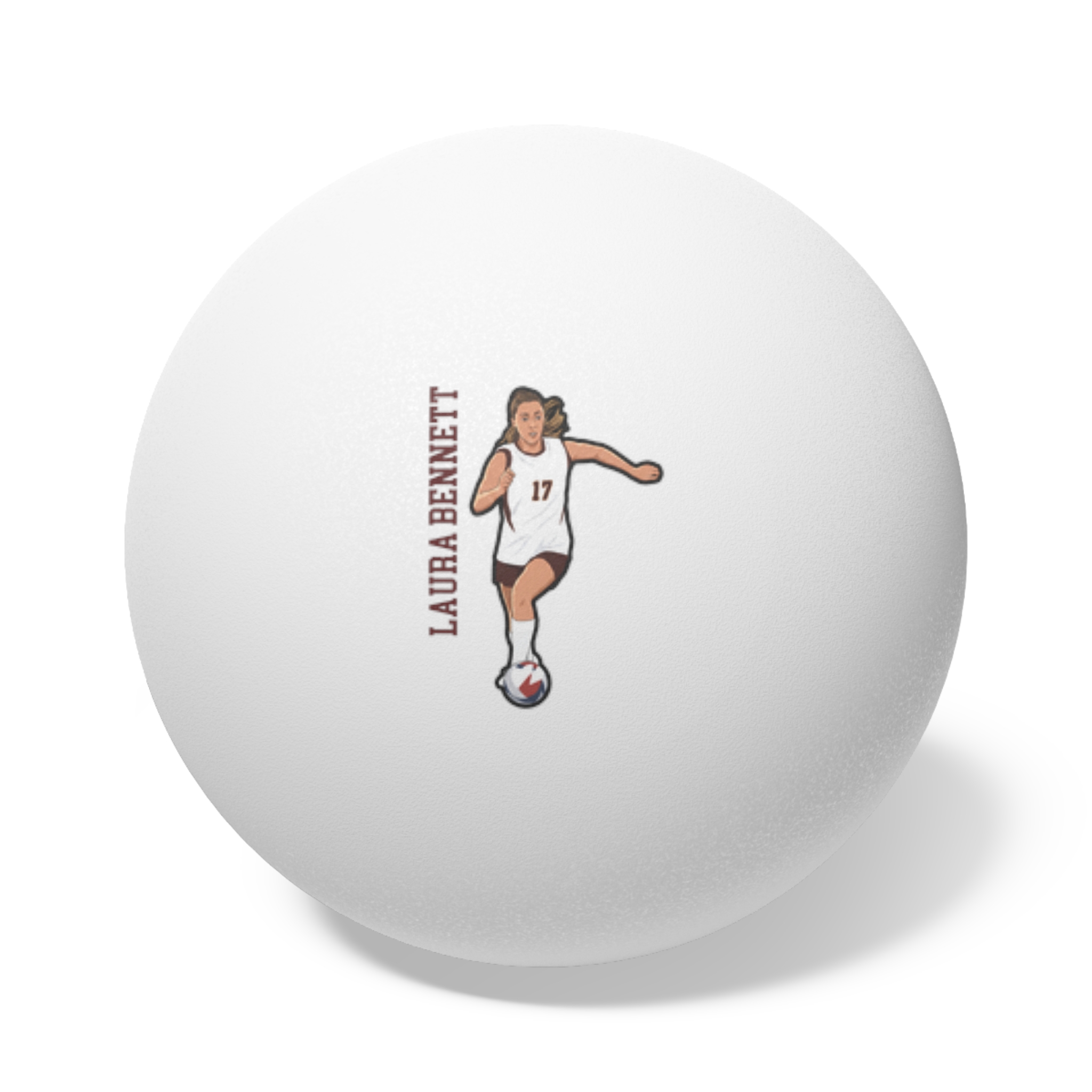 Ping Pong Balls, 6 pcs — character_name_vertical in White