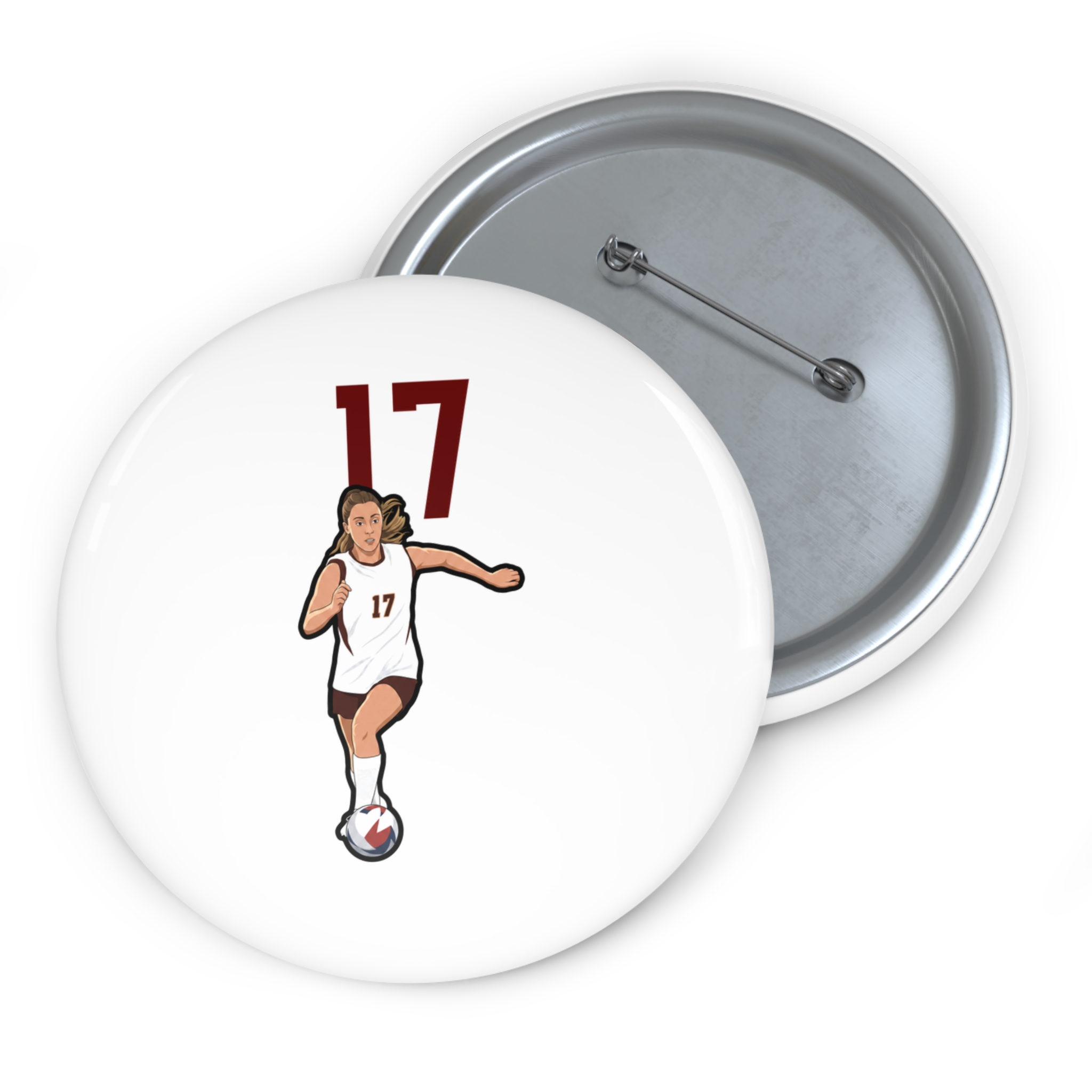 Game Day Pin — character_number_top in Classic