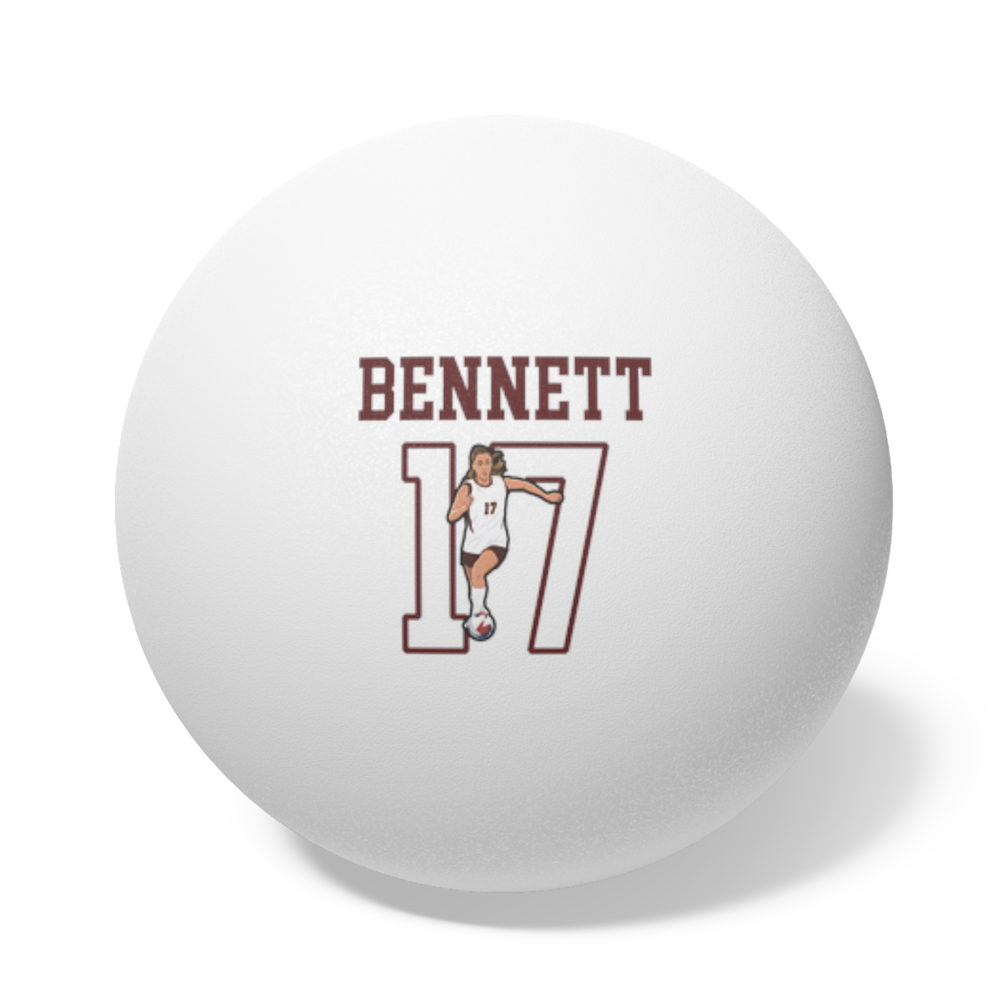 Ping Pong Balls, 6 pcs — character_shirsey in White