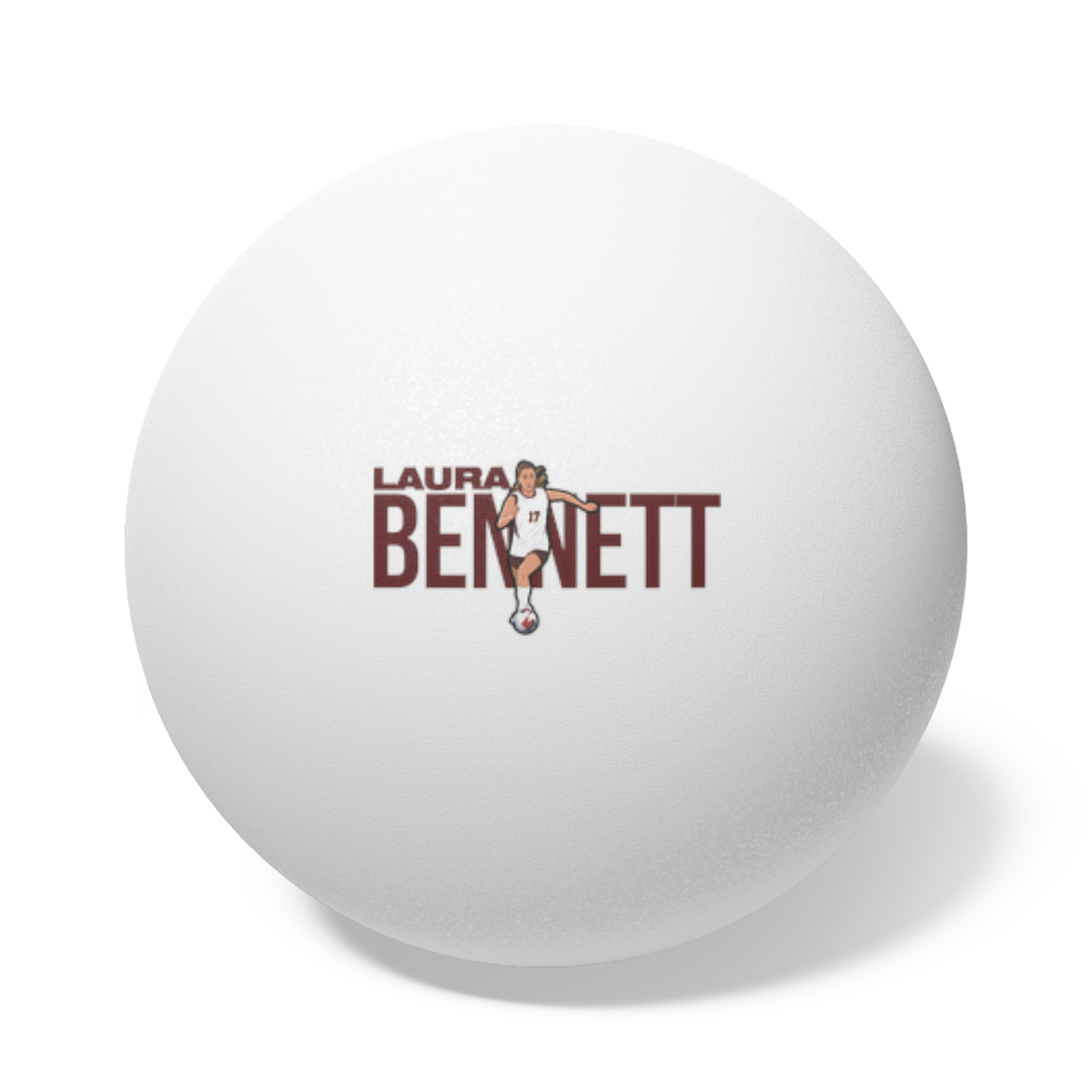 Ping Pong Balls, 6 pcs — character_player_name in White