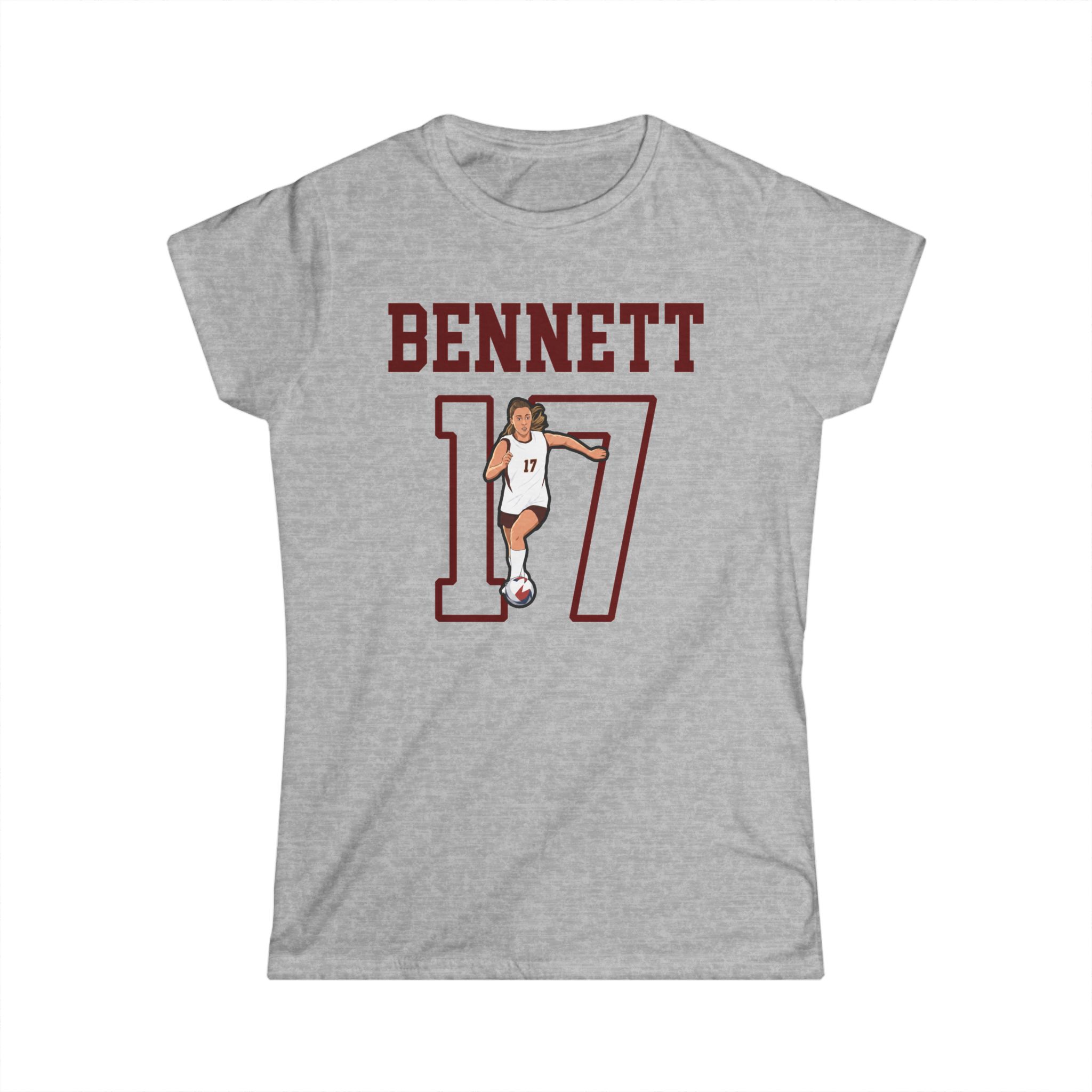 Women's Softstyle Tee — character_shirsey in Grey