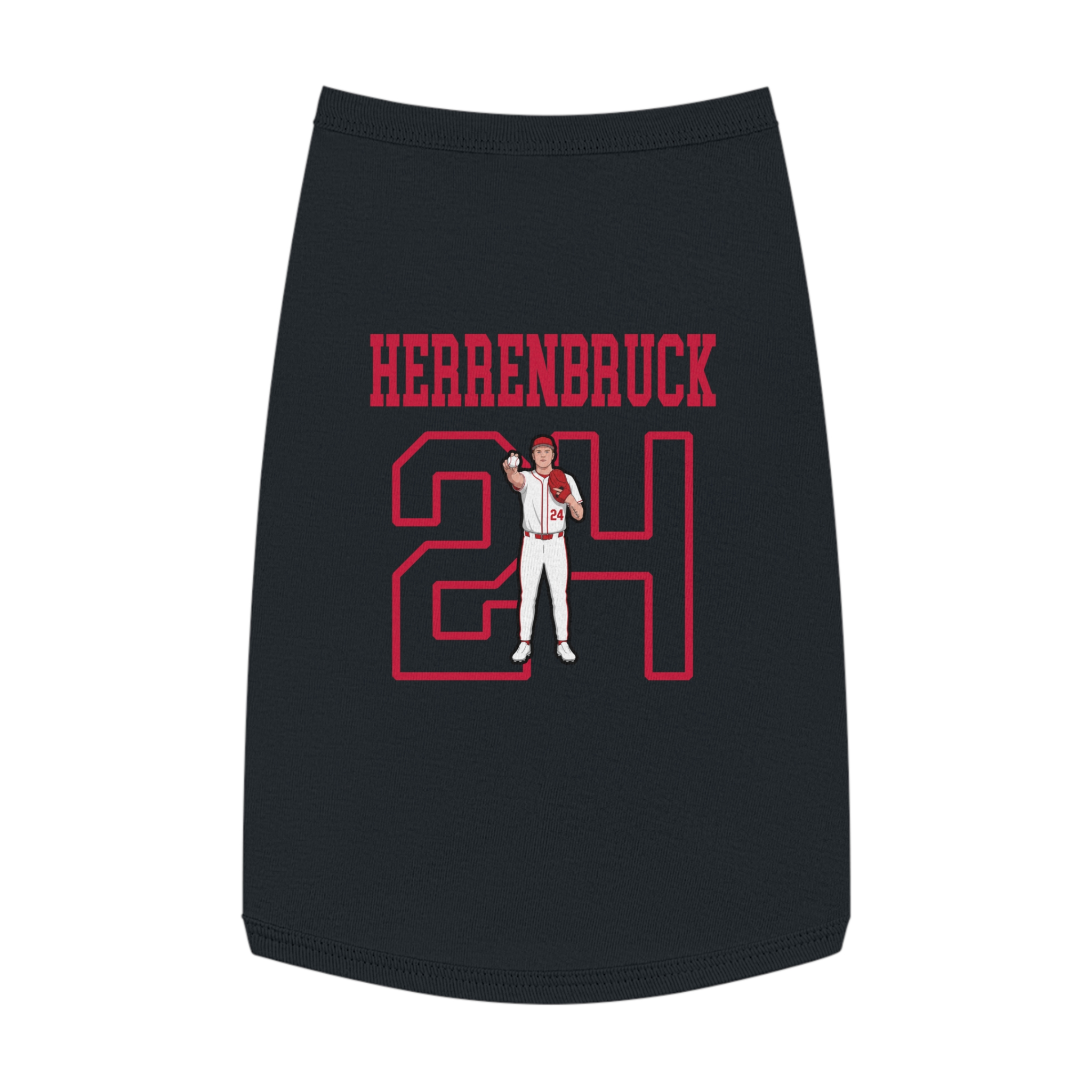 Pet Tank Top — character_shirsey in Black