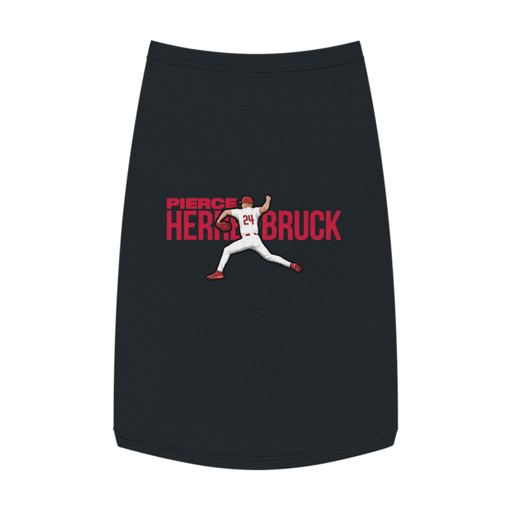 Pet Tank Top — character_player_name in White