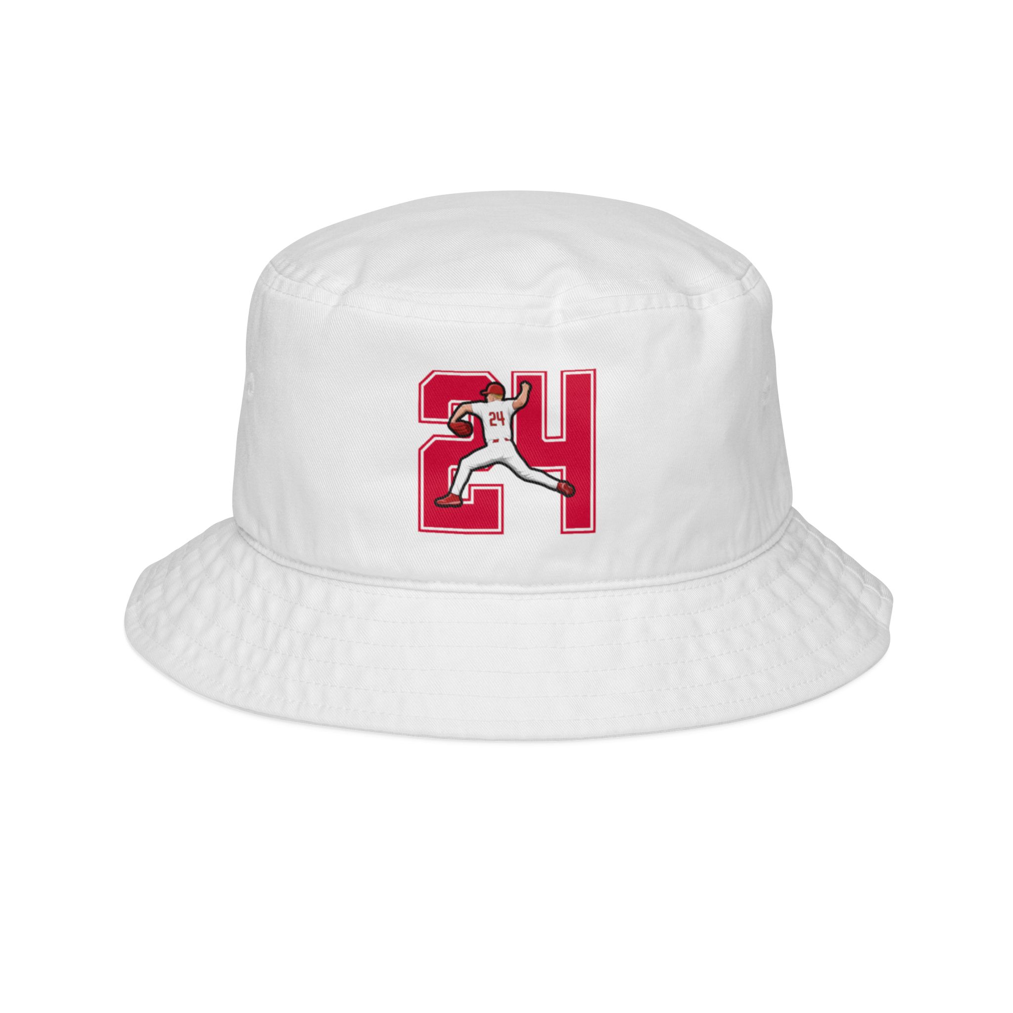 Bucket Hat — character_number in White