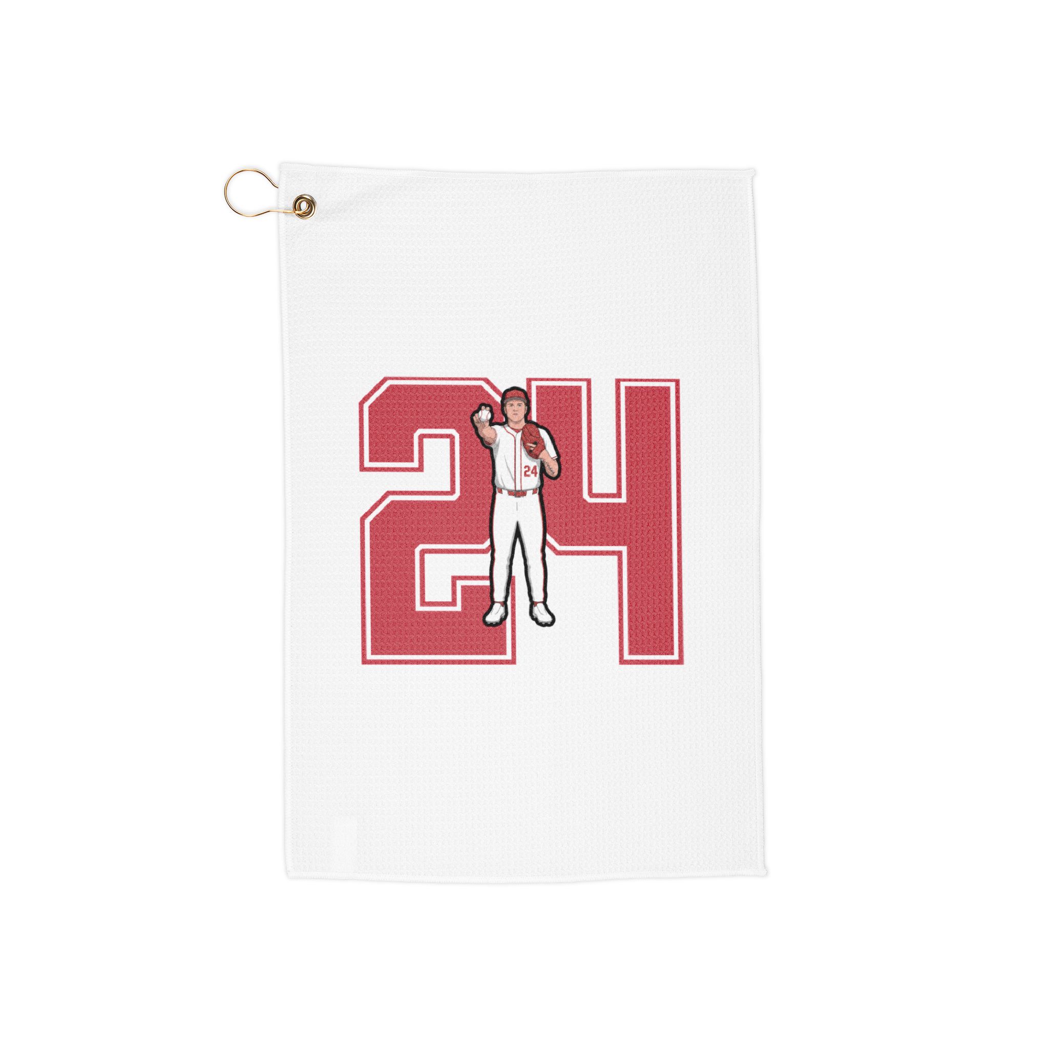 Golf Towel — character_number in Classic