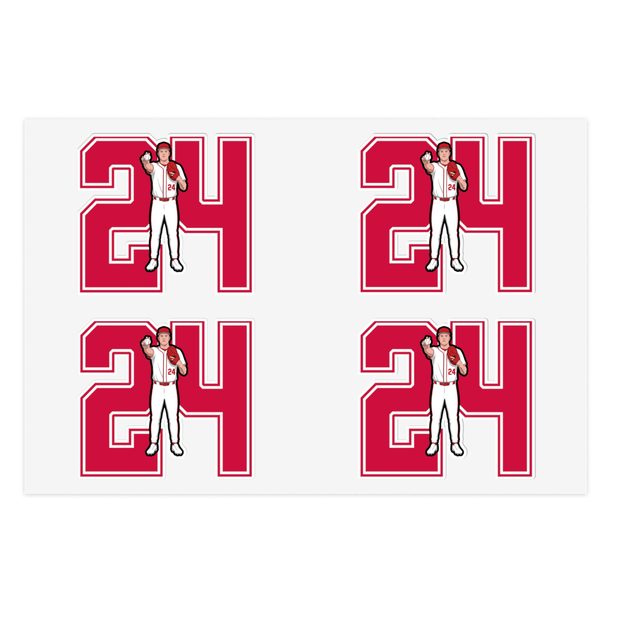 Sticker Sheet — character_number in Classic