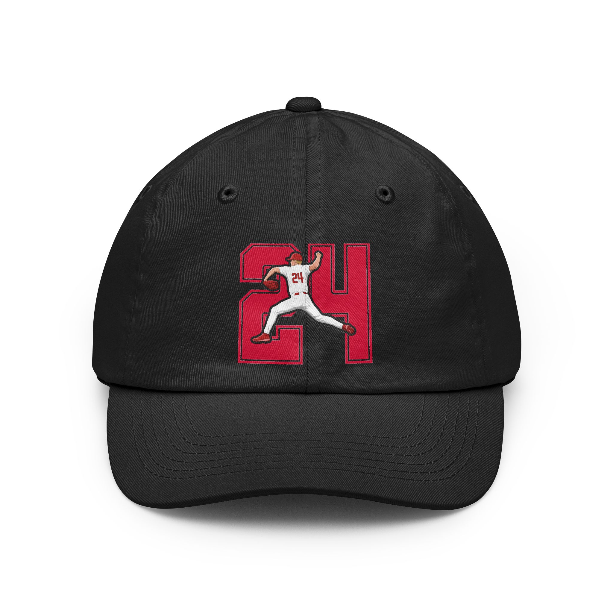 Classic Cap — character_number in Black
