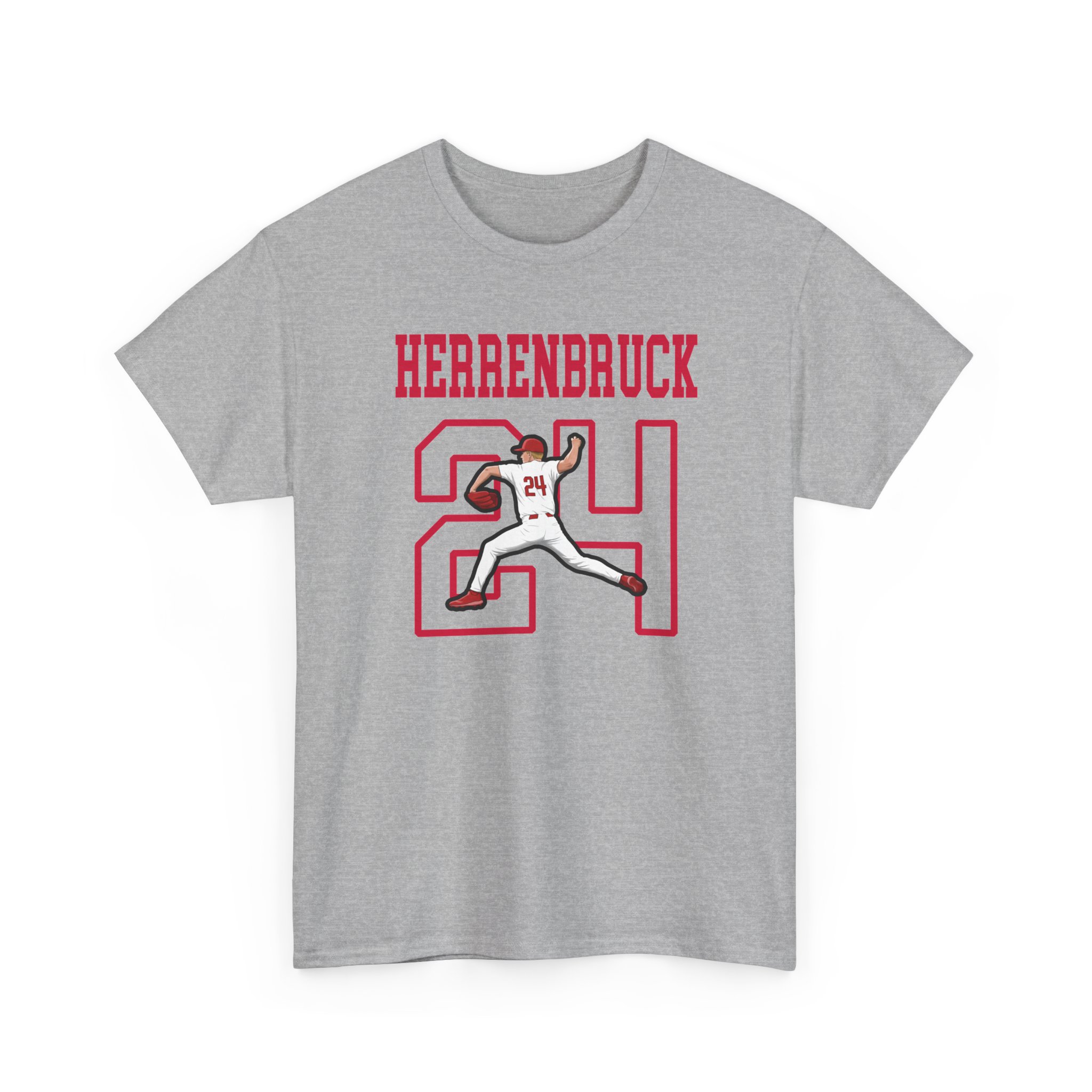 Tee — character_shirsey in Grey