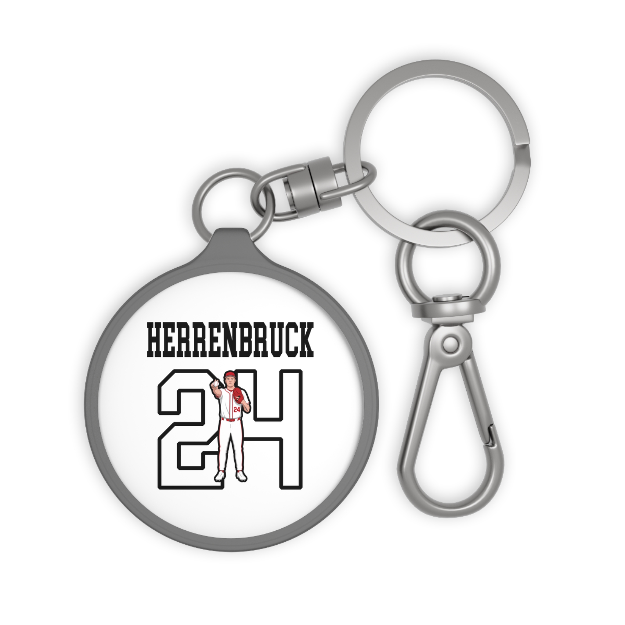 Keychain — character_shirsey in Grey
