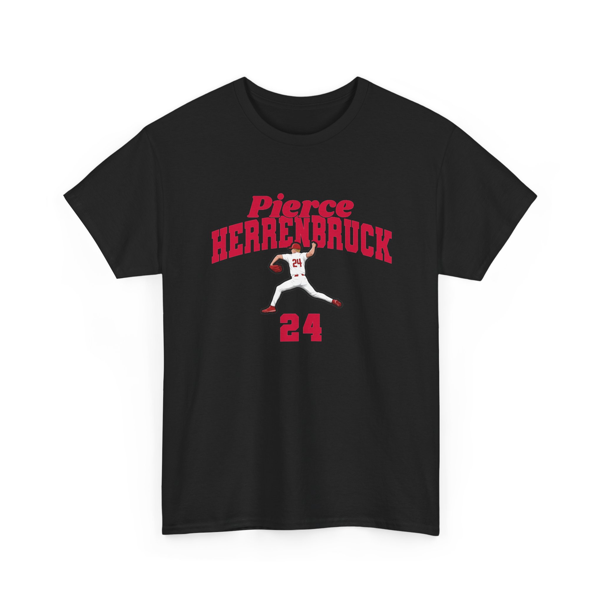 Tee — character_signature_arch in Black