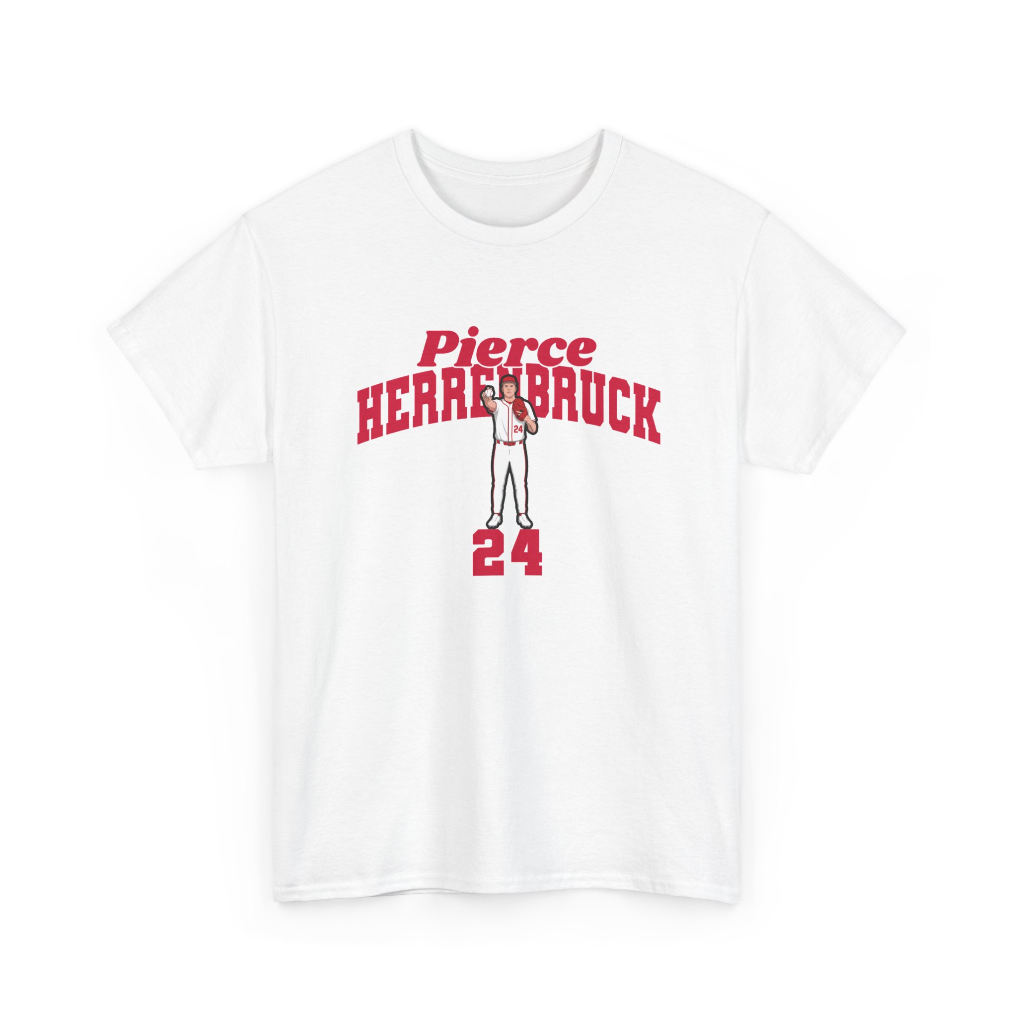 Tee — character_signature_arch in White