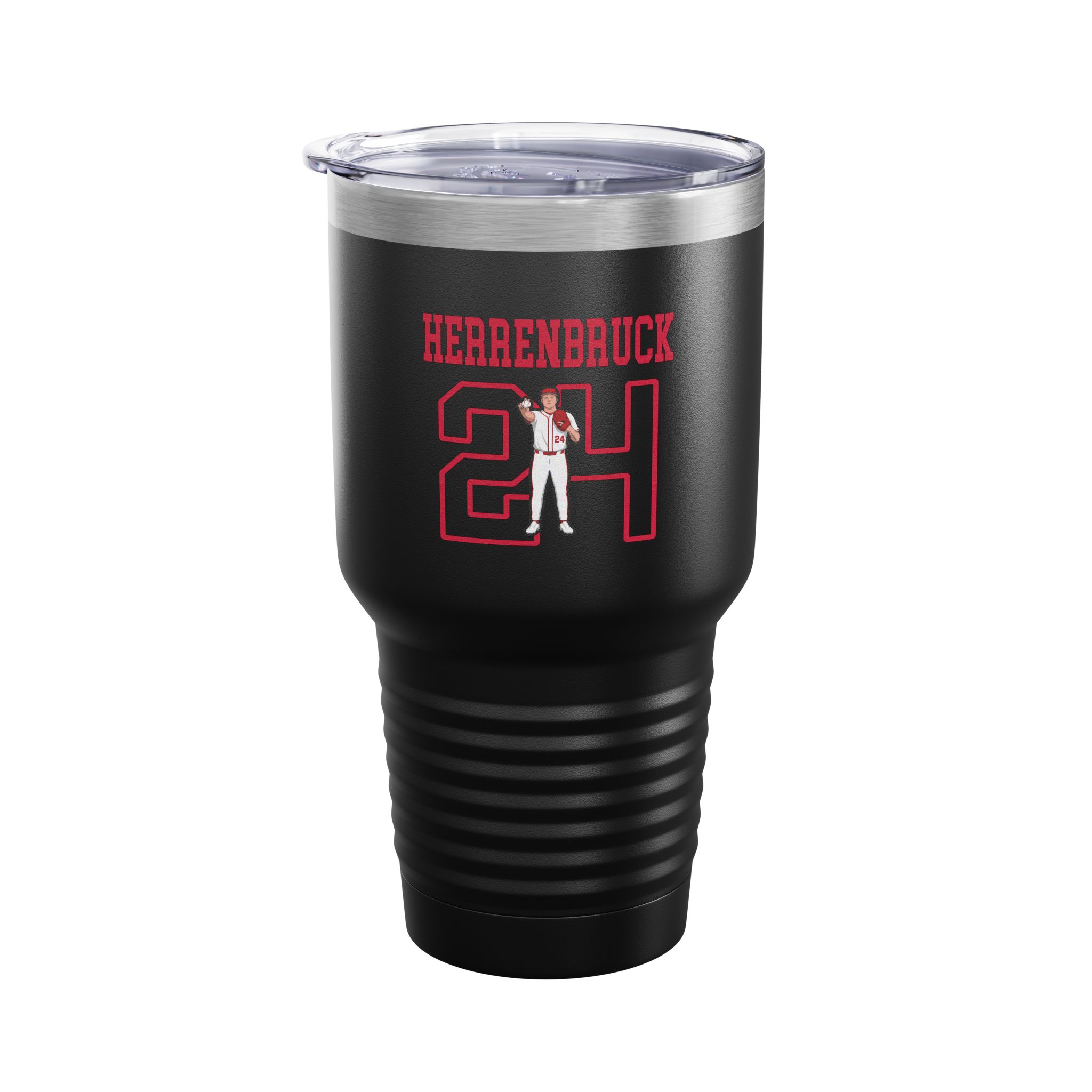 30oz Tumbler — character_shirsey in Black