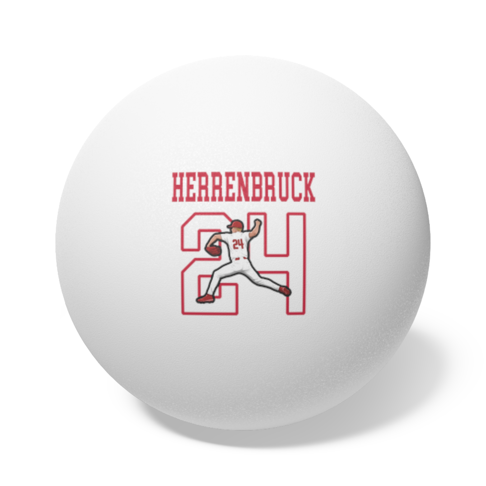 Ping Pong Balls, 6 pcs — character_shirsey in White