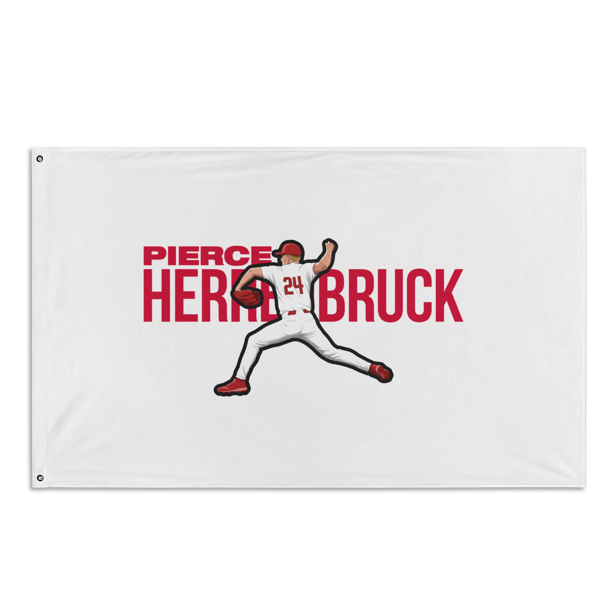 Flag (35 × 56 in) — character_player_name in Classic