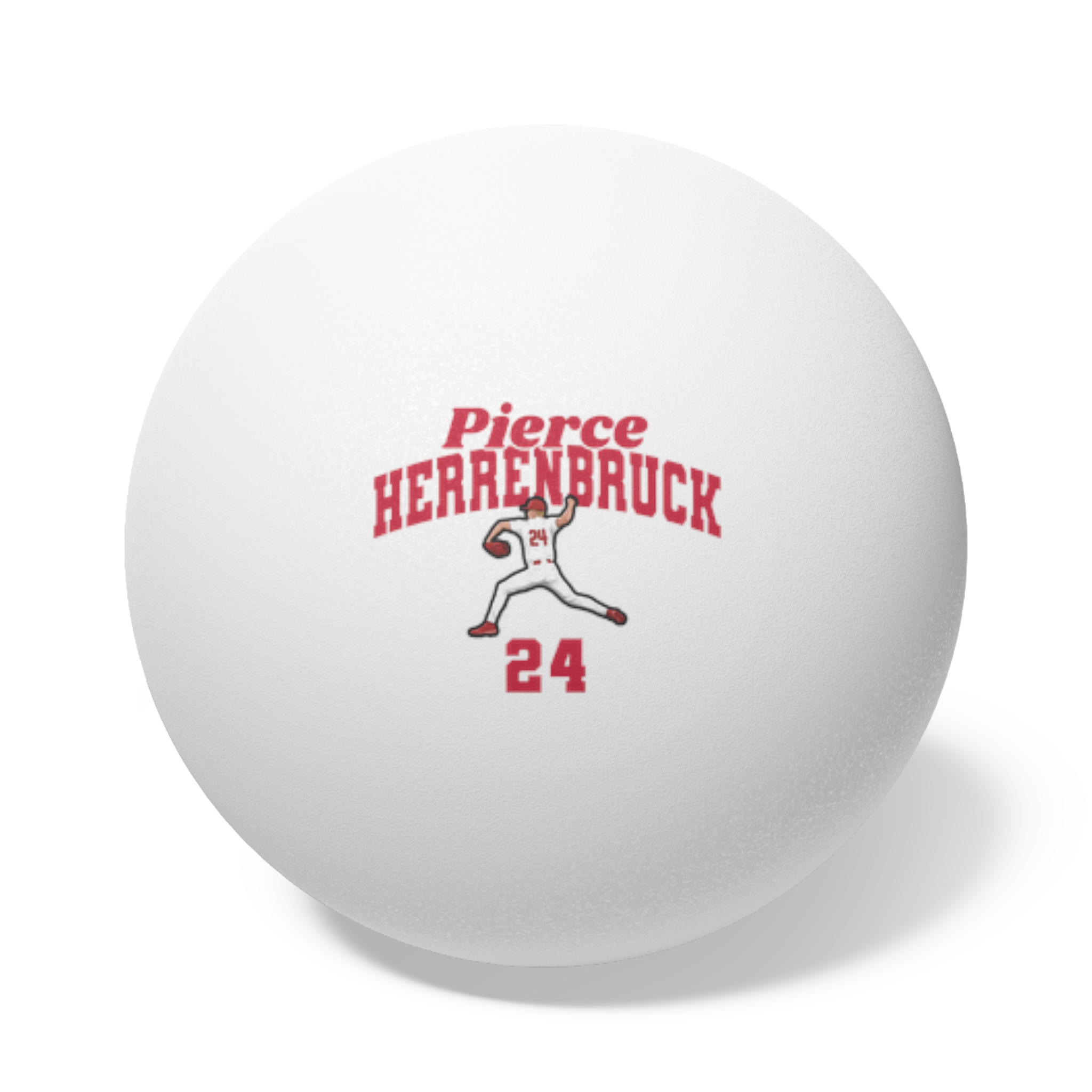 Ping Pong Balls, 6 pcs — character_signature_arch in White