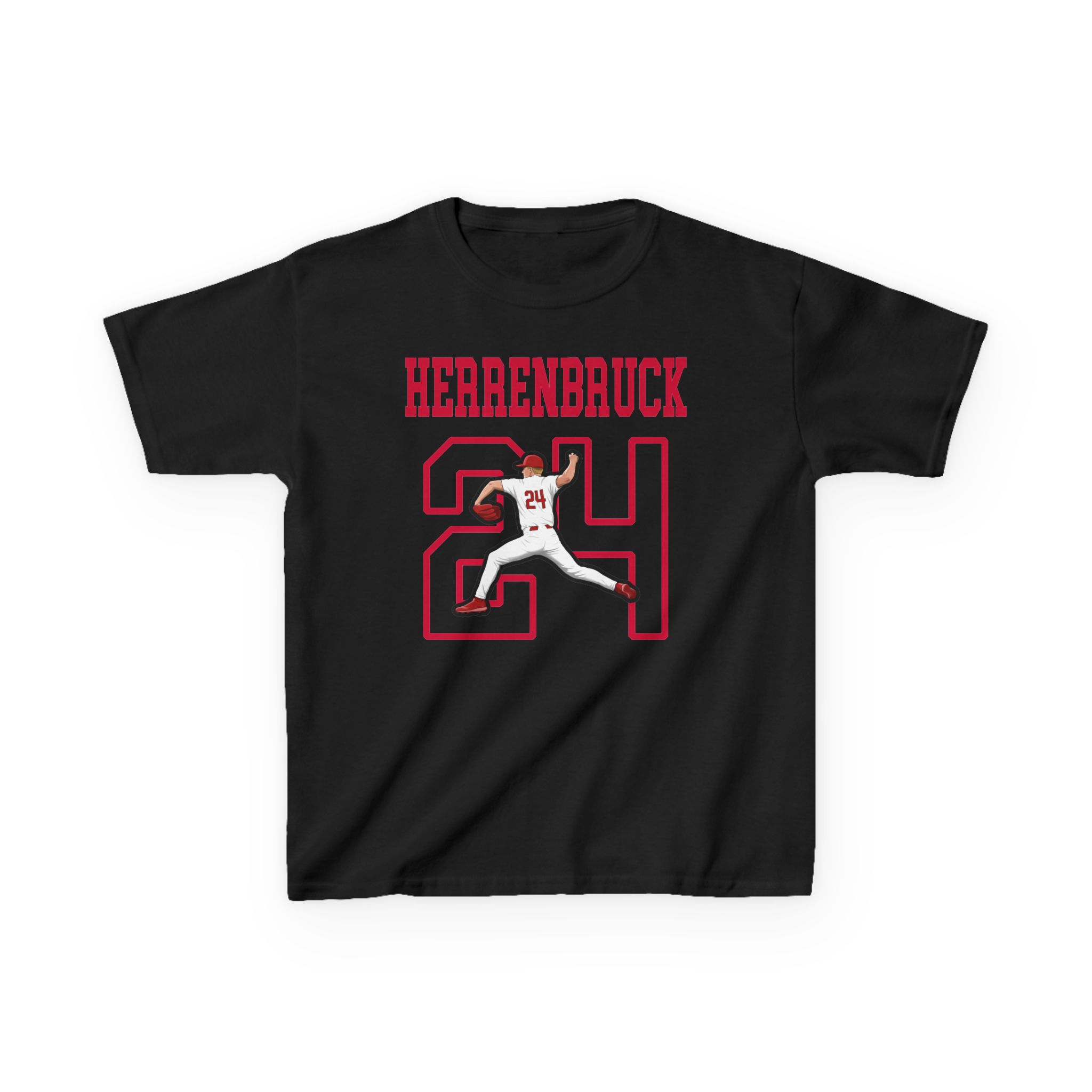 Youth Tee — character_shirsey in Black