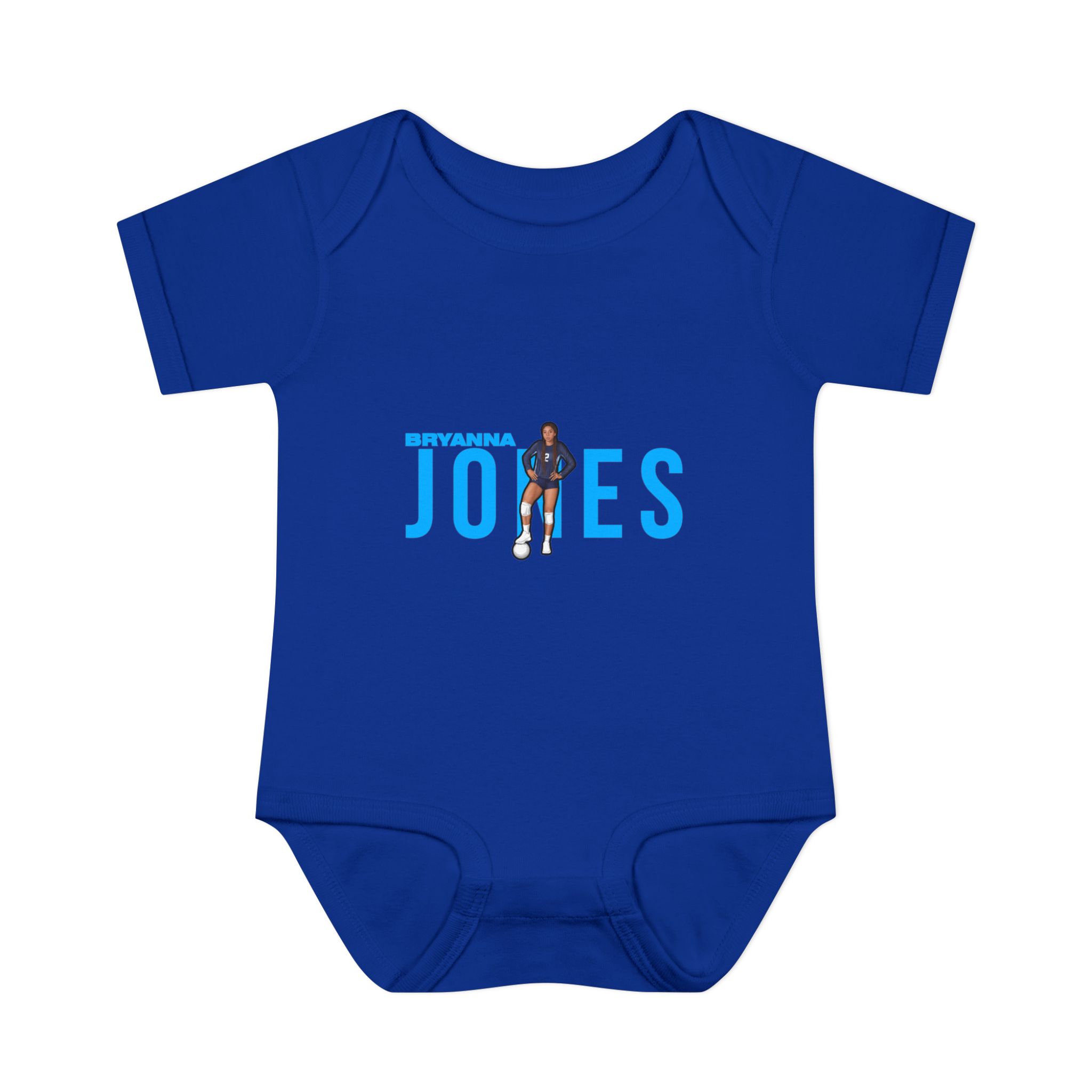 Baby Onesie — character_player_name in Royal