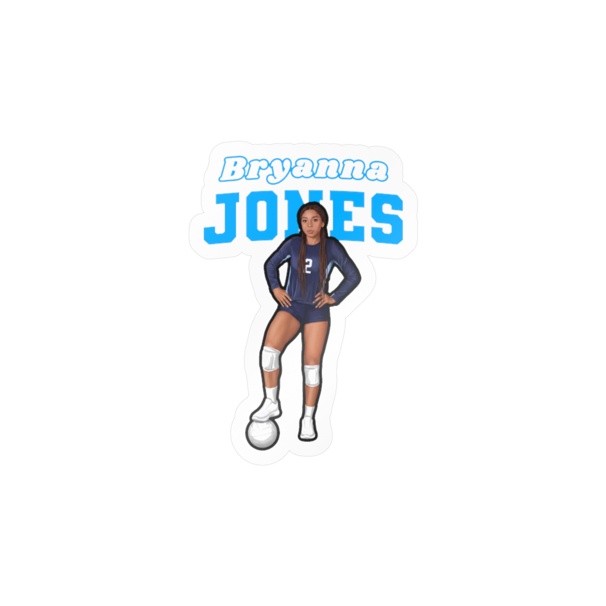 Vinyl Sticker — character_name_arch in Classic