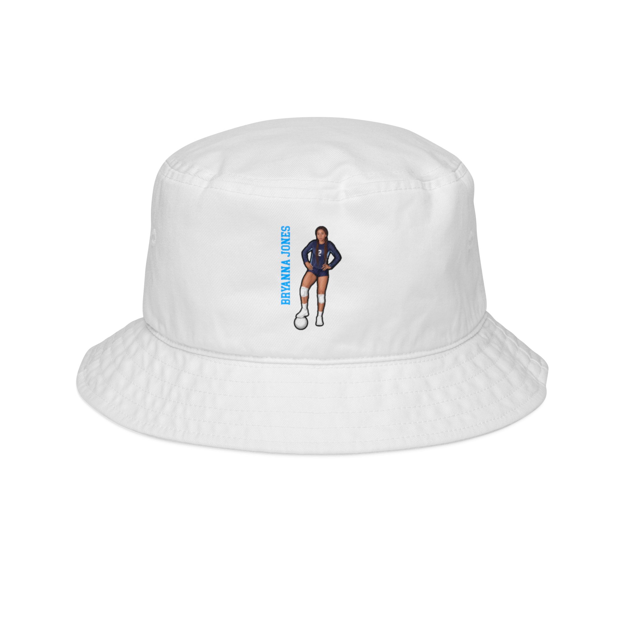Bucket Hat — character_name_vertical in White