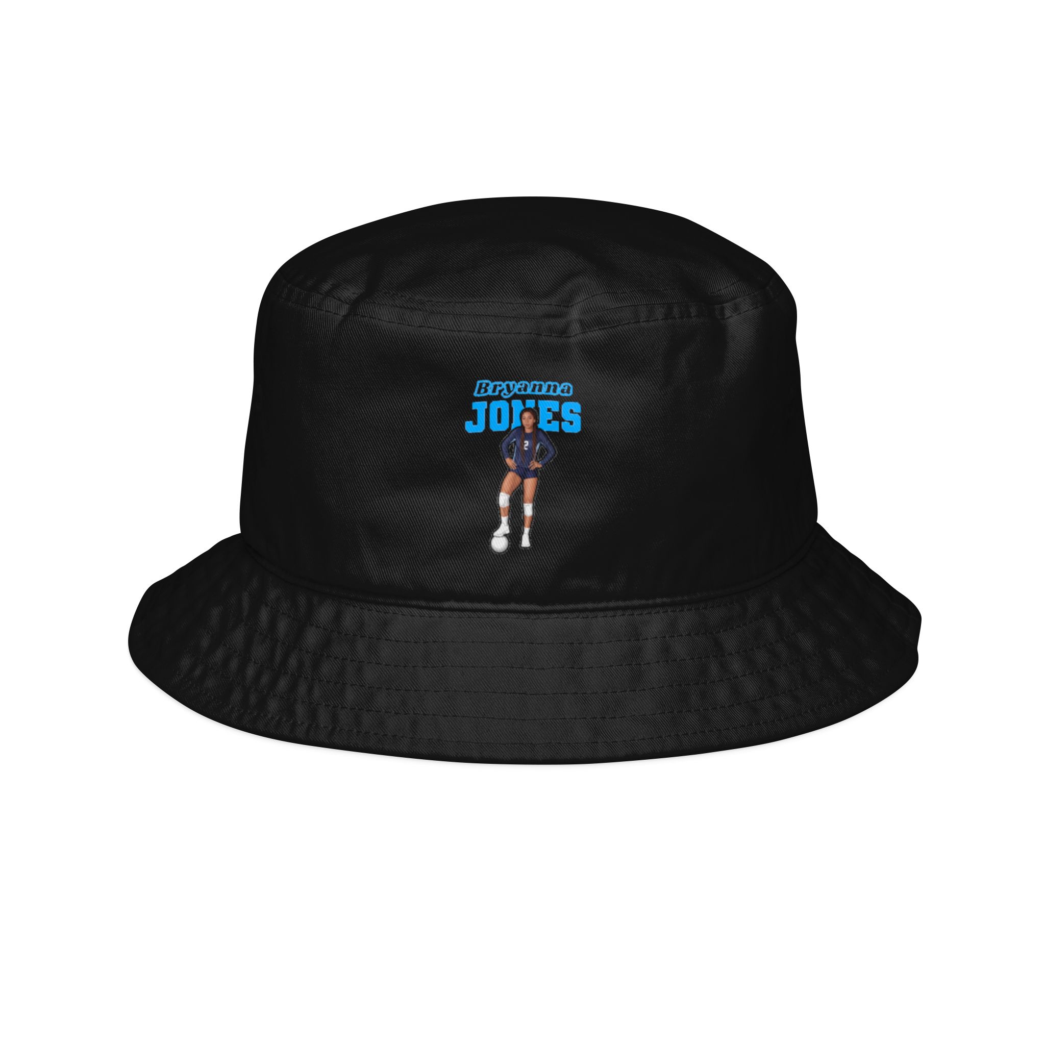 Bucket Hat — character_name_arch in Black