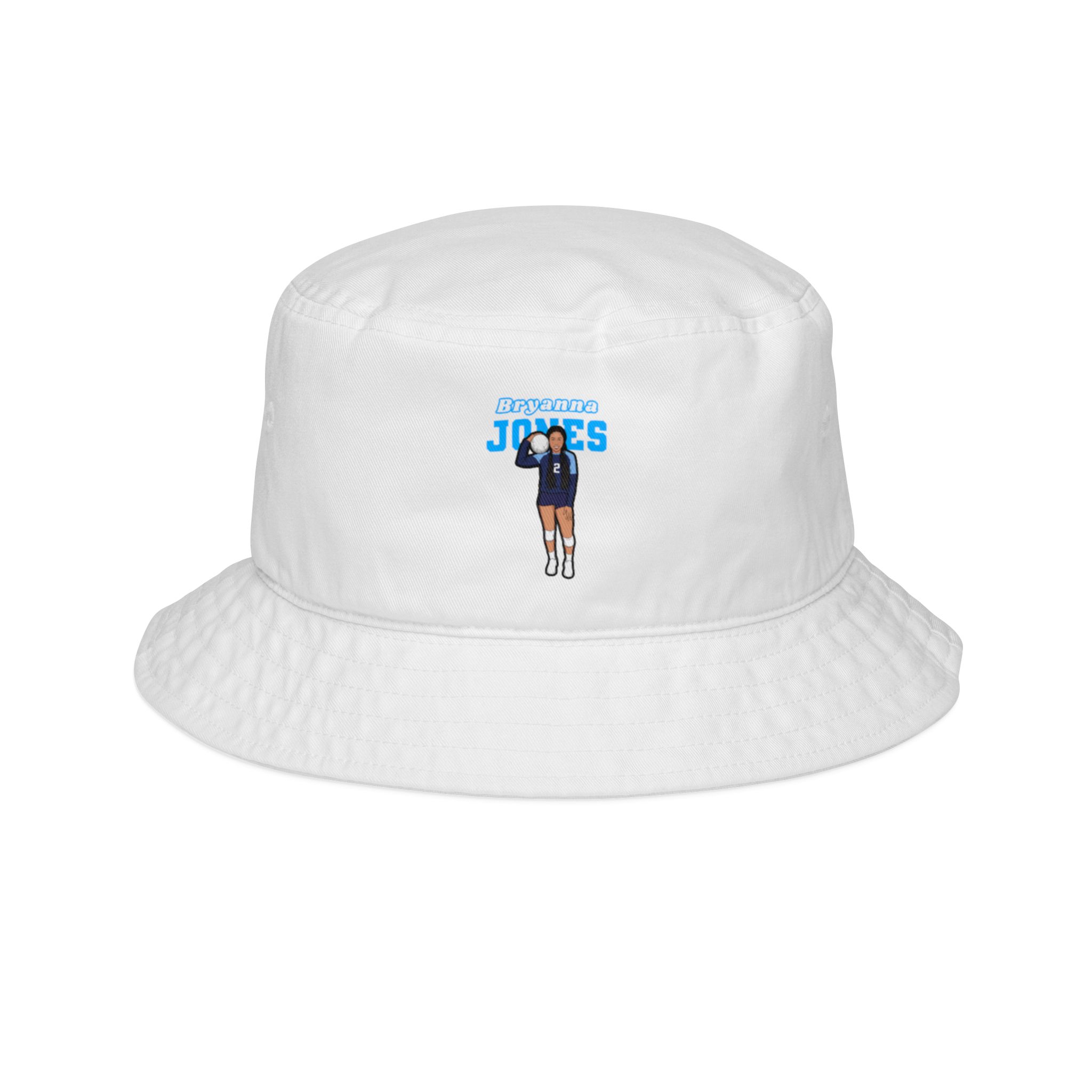 Bucket Hat — character_name_arch in White