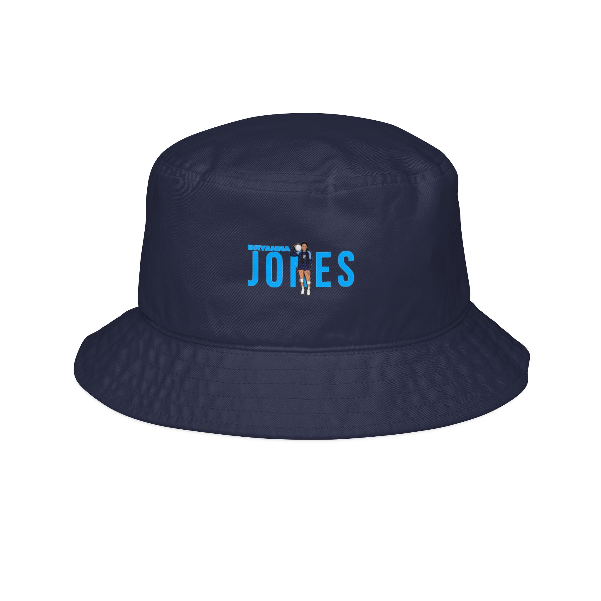 Bucket Hat — character_player_name in Navy