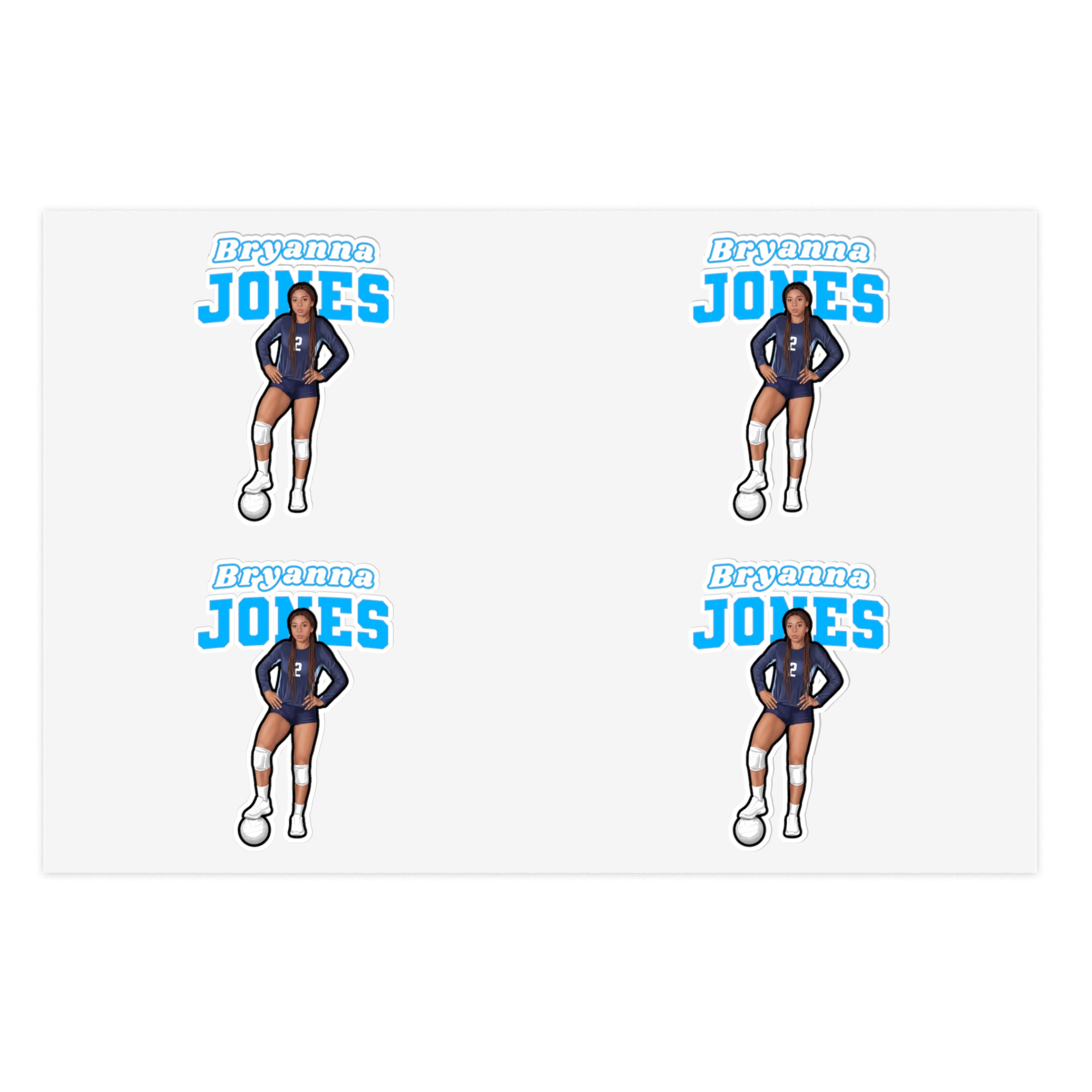 Sticker Sheet — character_name_arch in Classic