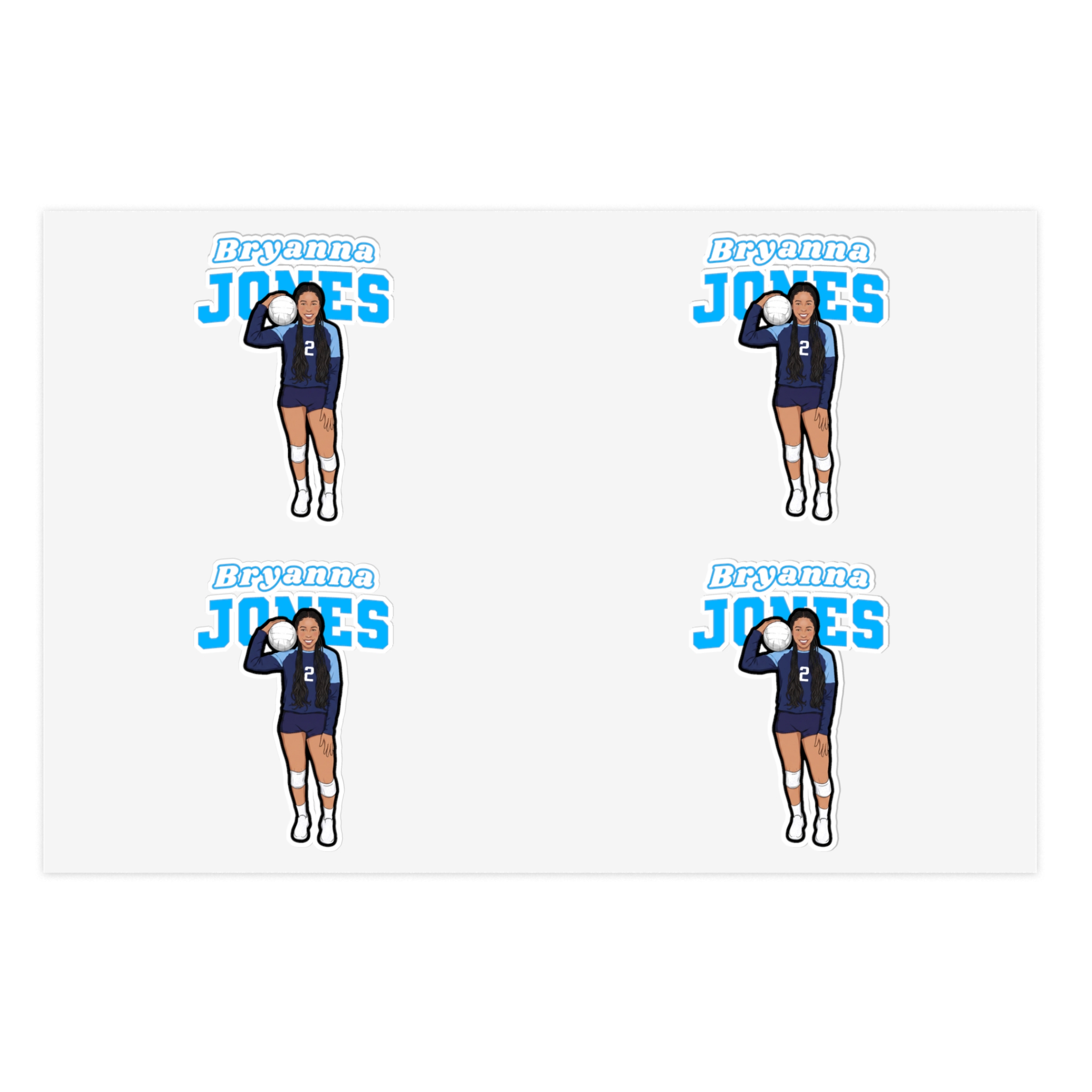 Sticker Sheet — character_name_arch in Classic