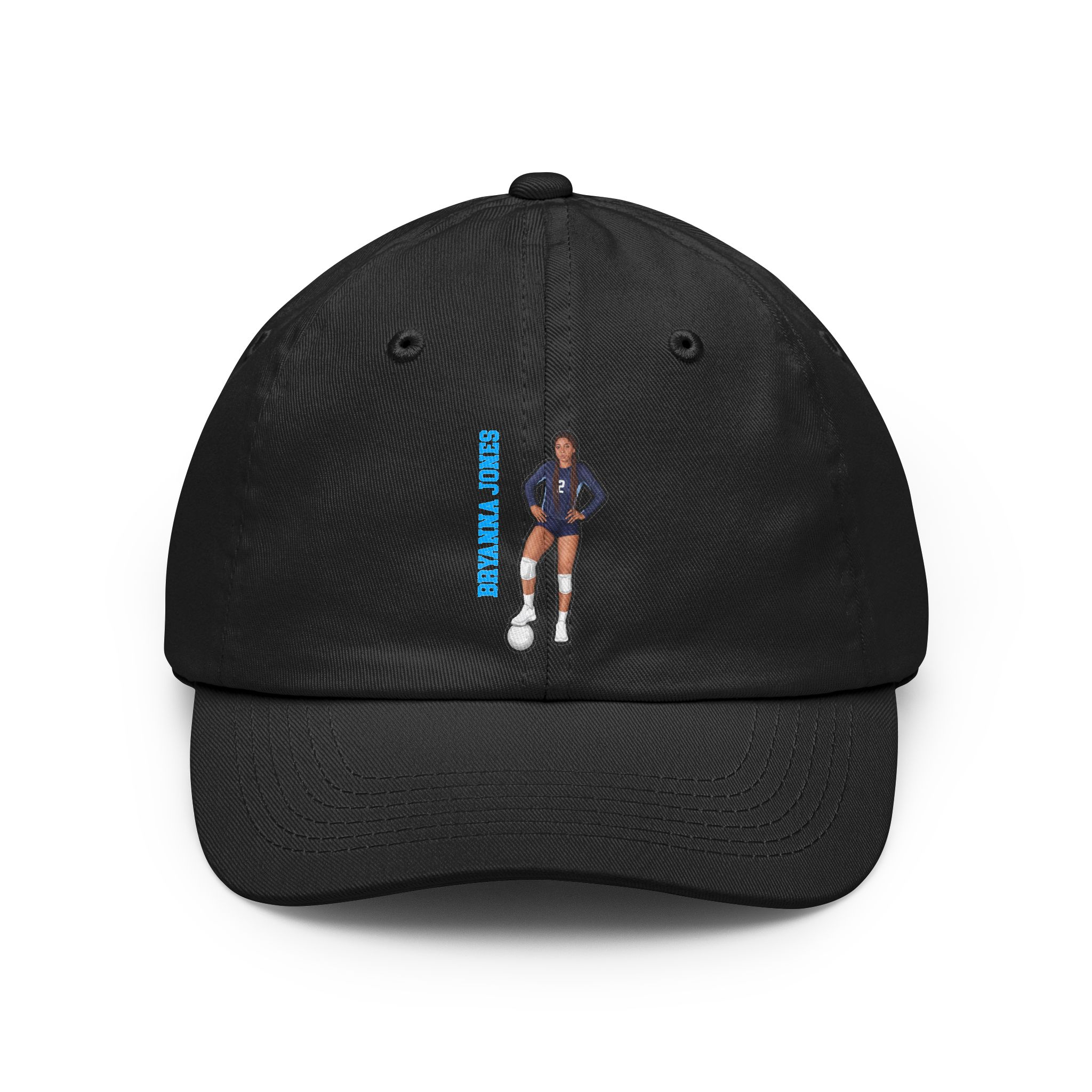 Classic Cap — character_name_vertical in Black