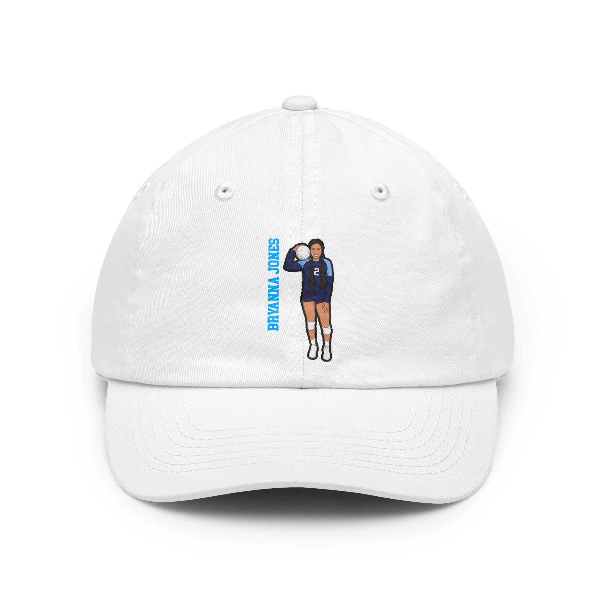 Classic Cap — character_name_vertical in White
