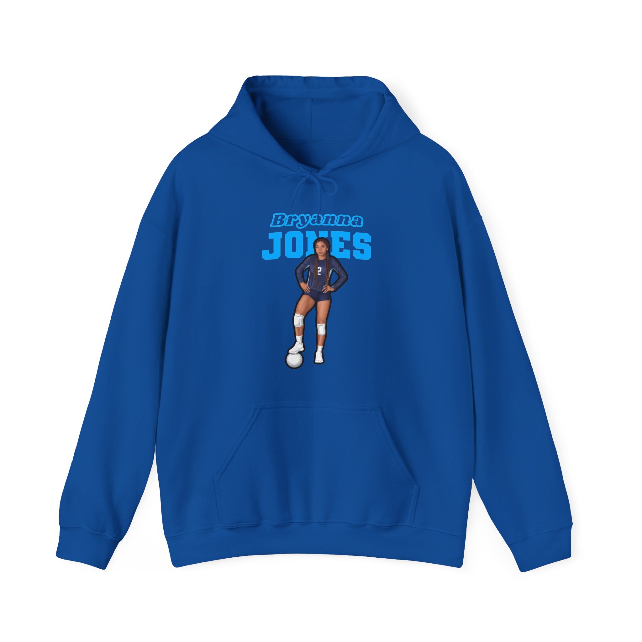 Hoodie — character_name_arch in Royal