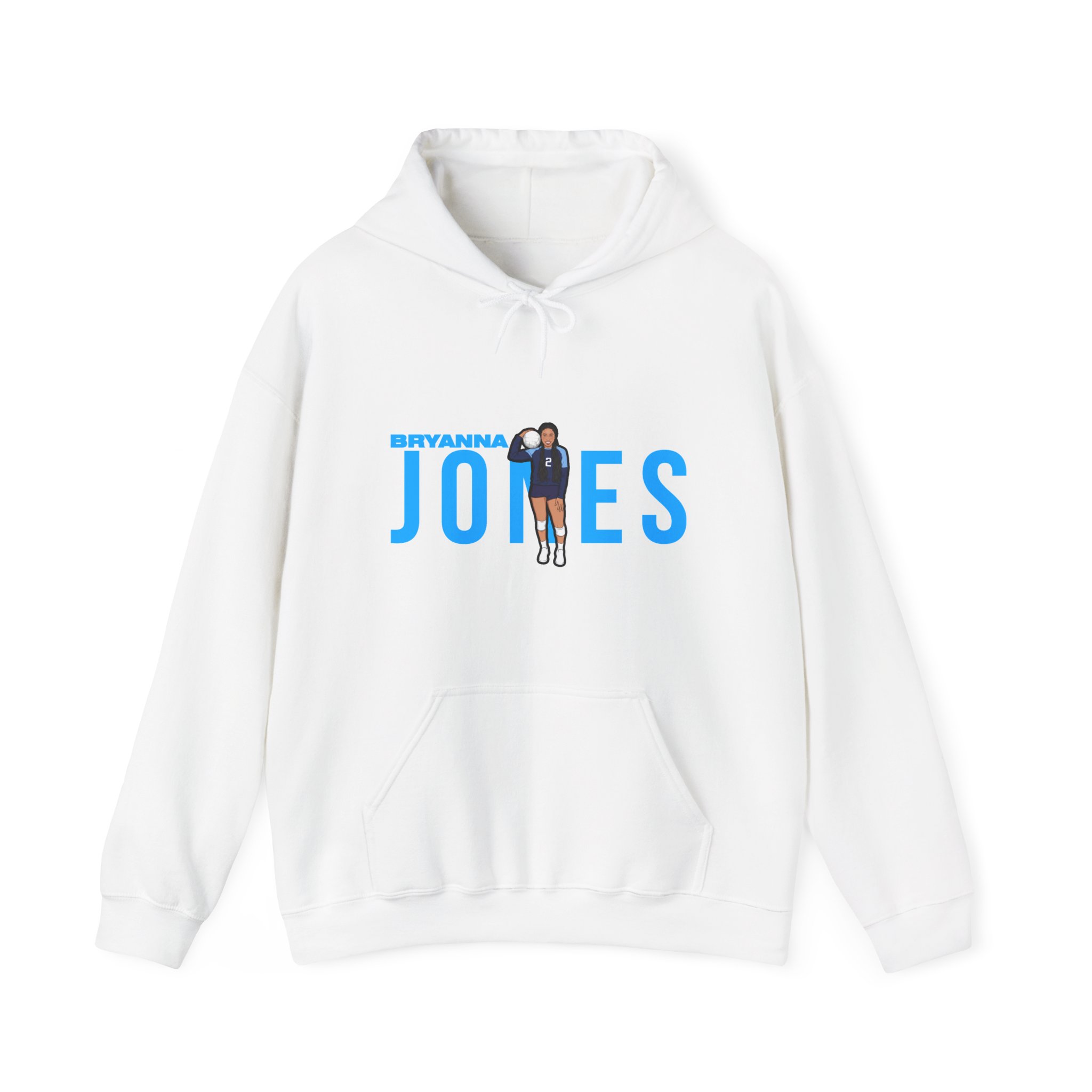 Hoodie — character_player_name in White